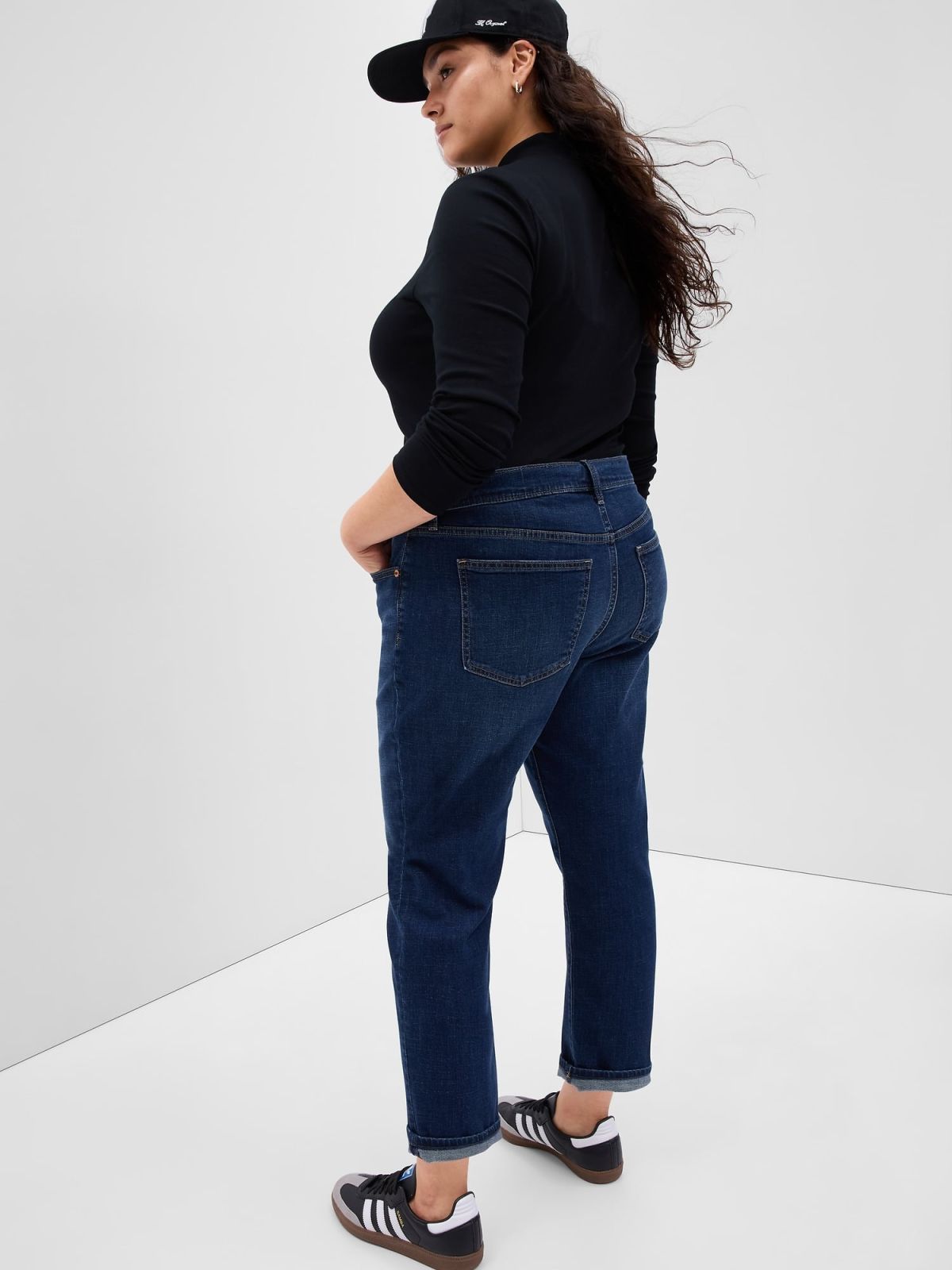 Mid Rise Girlfriend Jeans-794603000