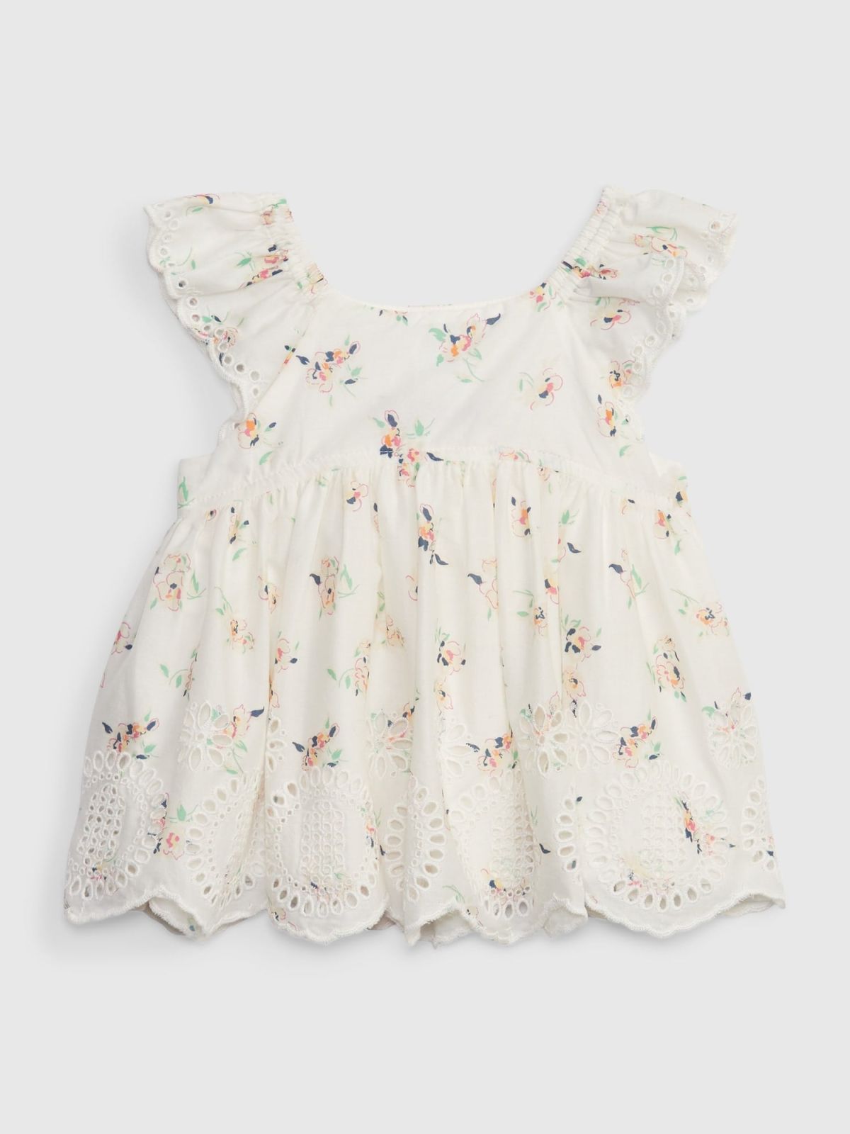 Baby Floral Eyelet Top-603214000