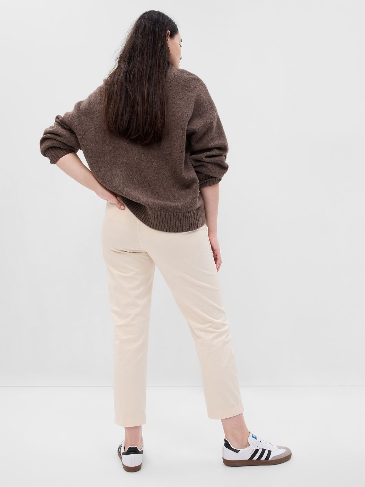 Μπεζ Downtown Khakis Παντελόνι με Washwell-541213000