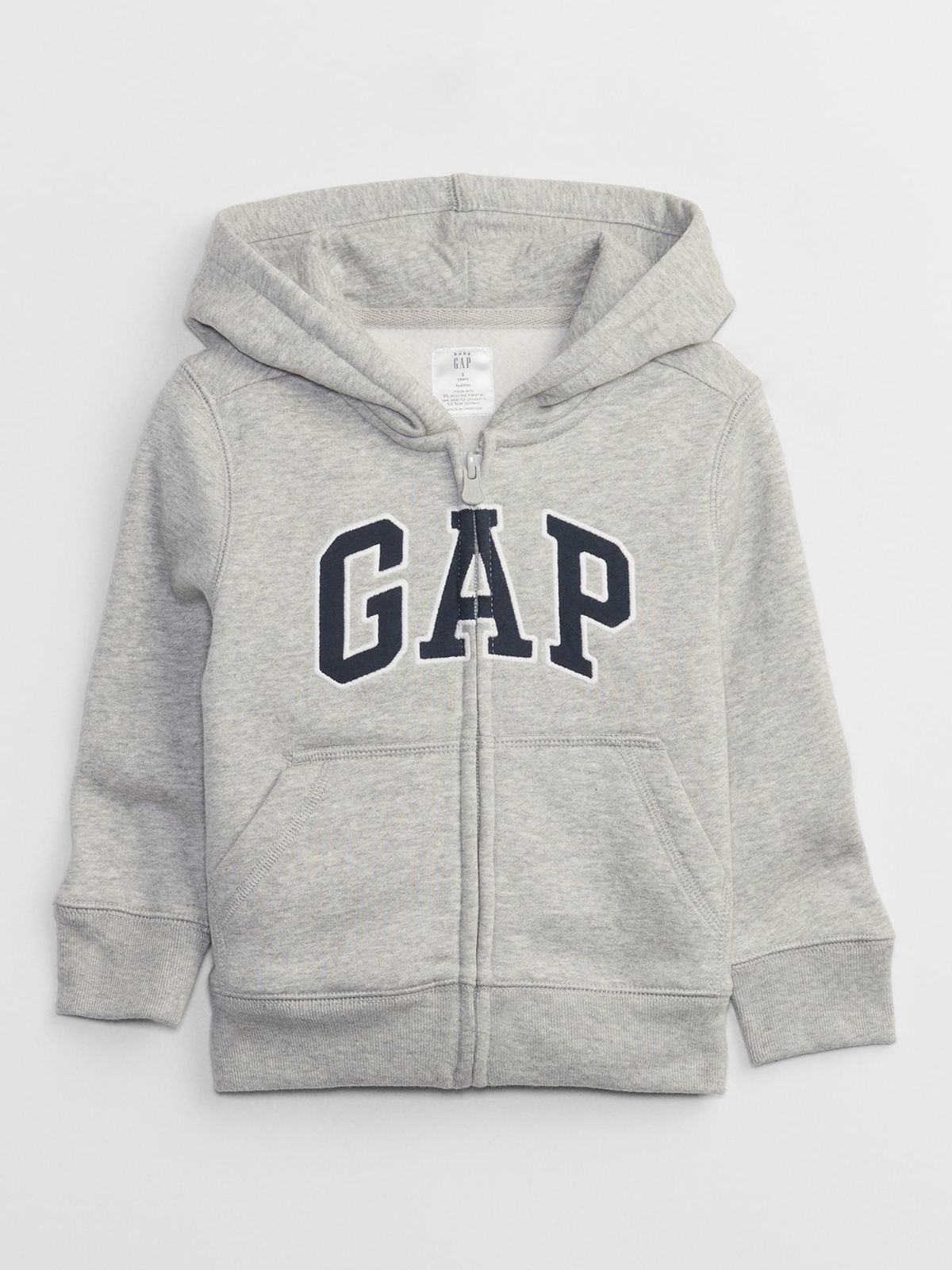 babyGap Logo Zip Hoodie-984794003
