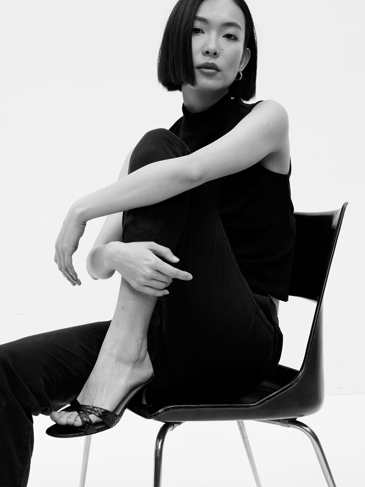 Μαύρο Downtown Khakis Παντελόνι με Washwell-541213004