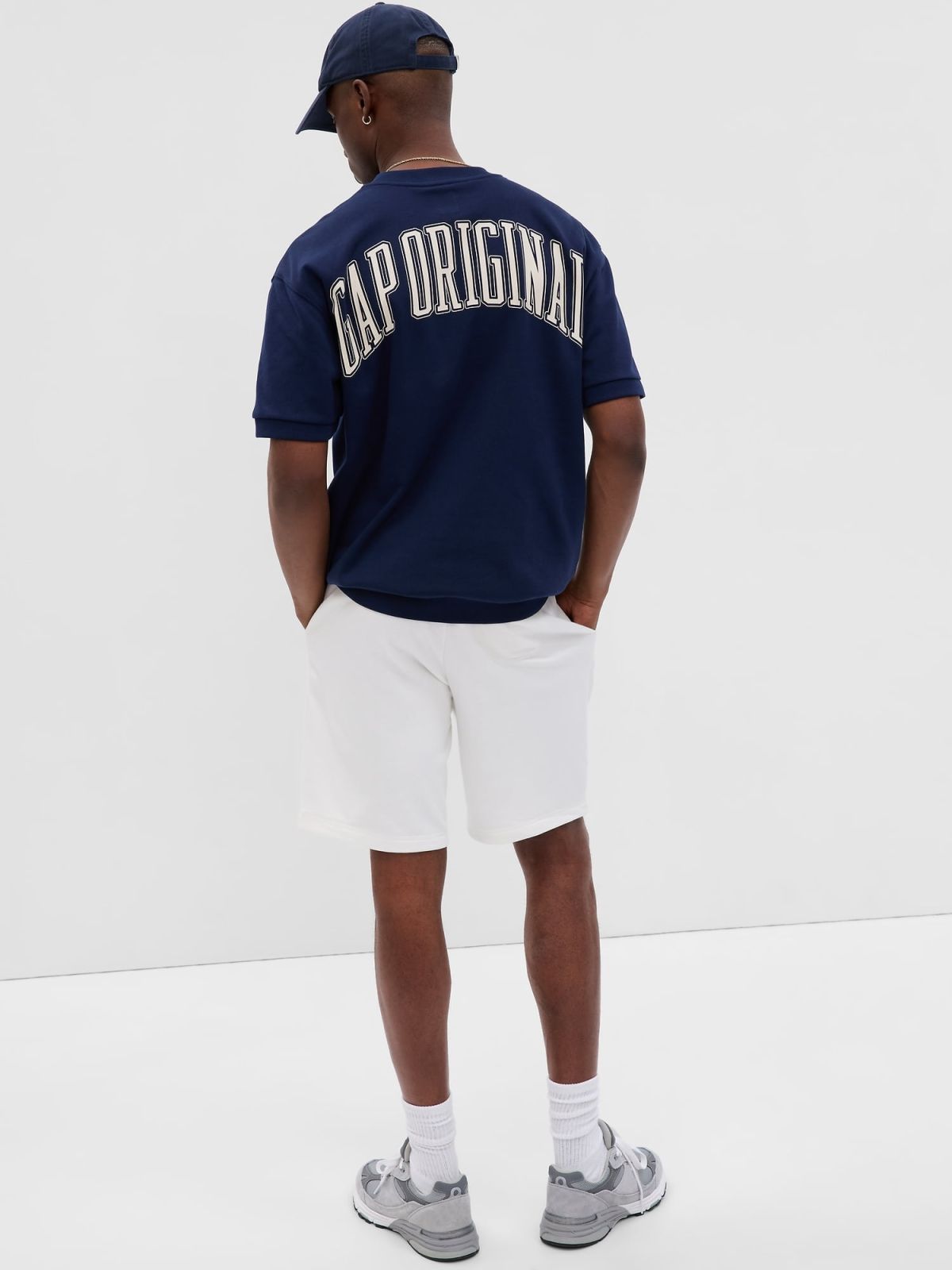 Άσπρο Gap Logo Σορτς-787059011