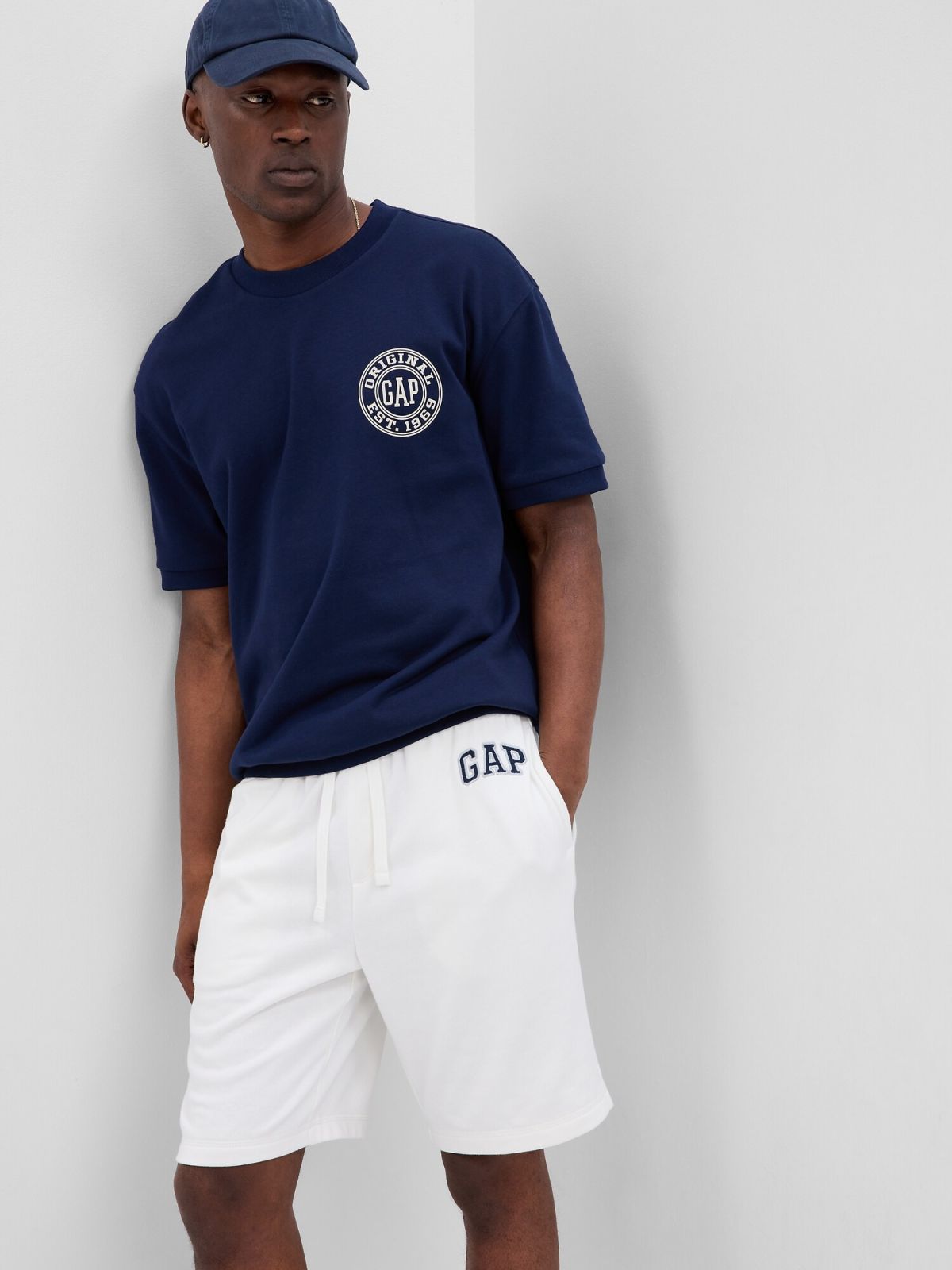 Άσπρο Gap Logo Σορτς-787059011