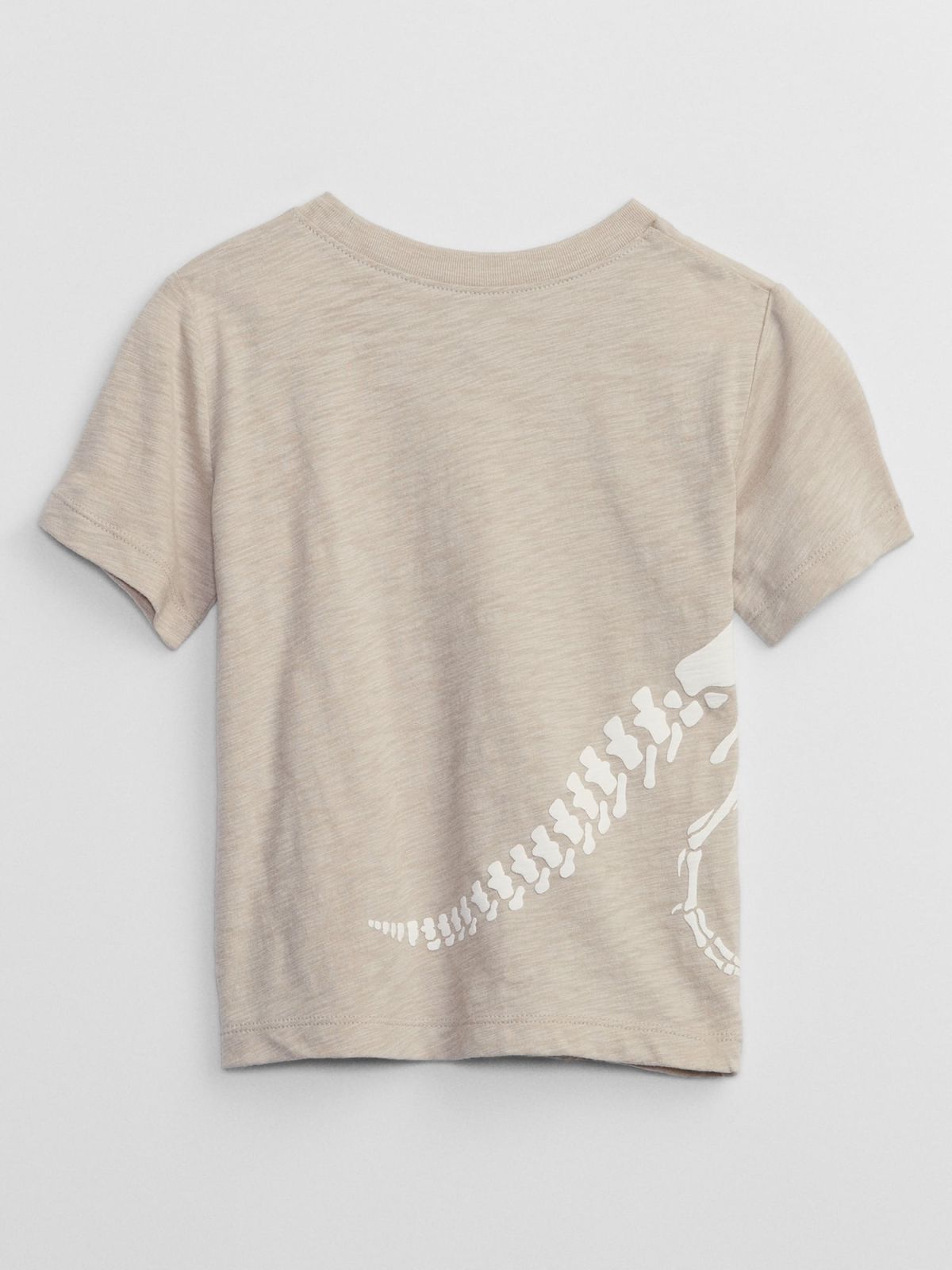Μπεζ babyGap Graphic Μπλούζα-597214001