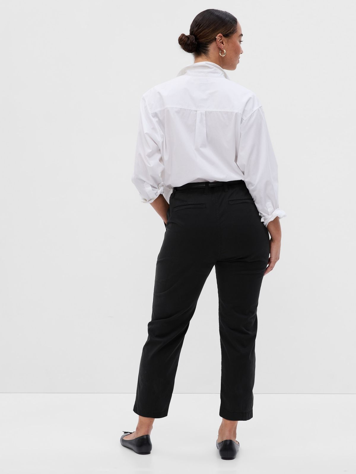 Μαύρο Downtown Khakis Παντελόνι με Washwell-541213004