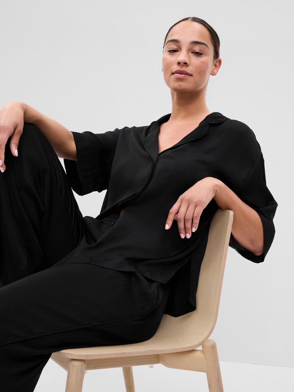 Satin PJ Πουκάμισο-540811001