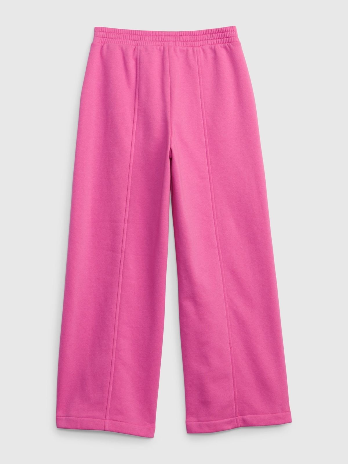 Ροζ Παιδικό Gap Logo Wide-Leg Παντελόνι Φόρμας-601278000