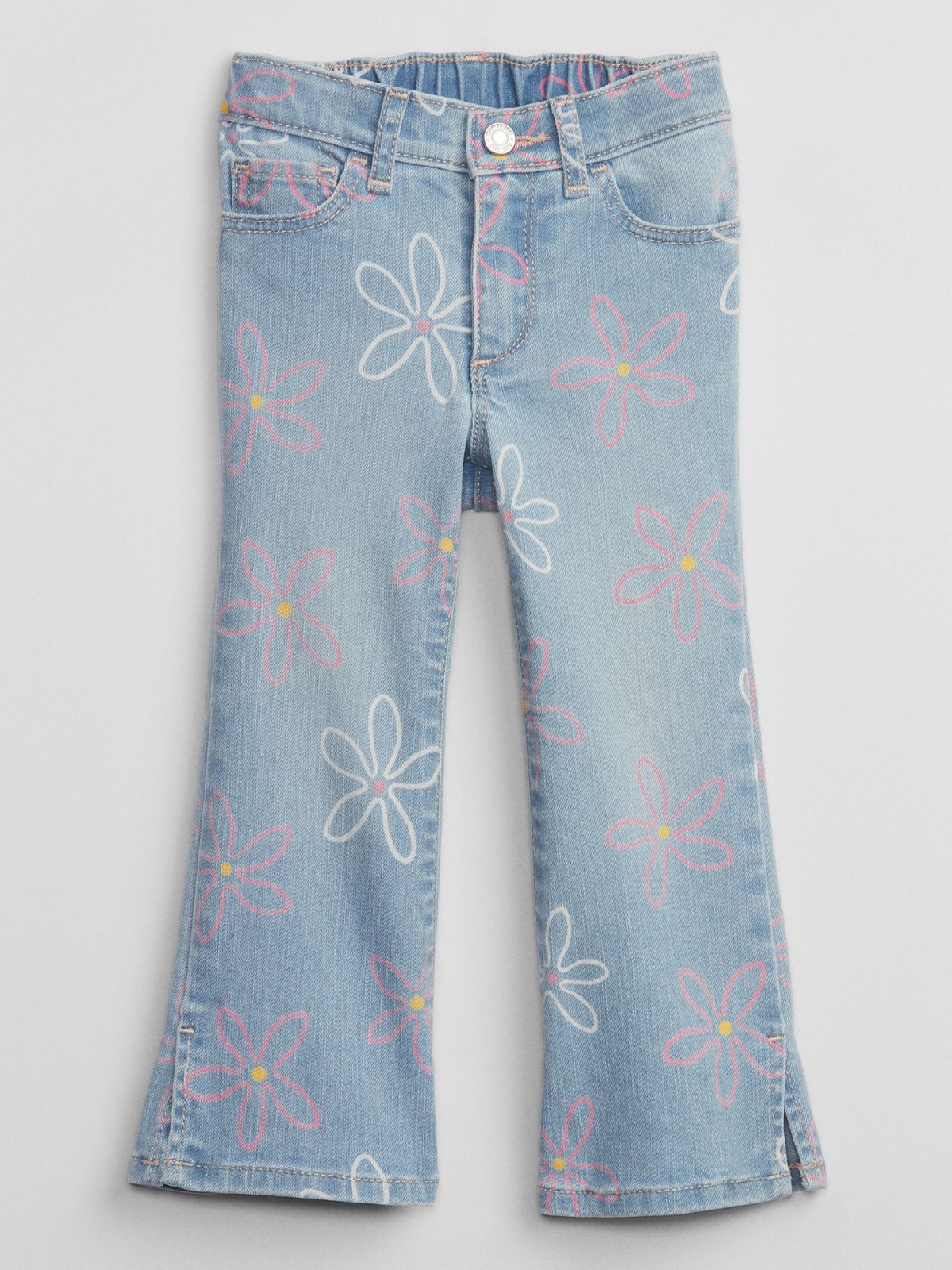 Μπλε babyGap Print '70s Flare Jean Παντελόνι με Washwell-620942000