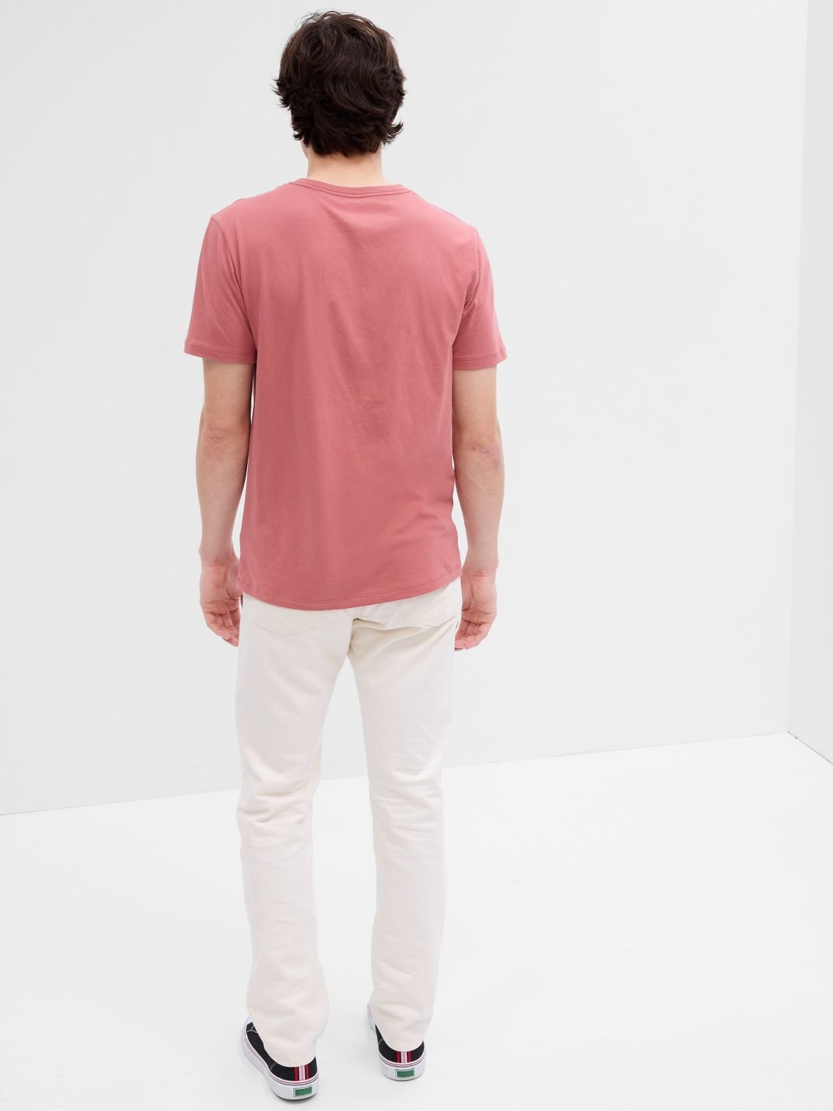 Μπεζ Straight Jean Παντελόνι με Washwell-543900000