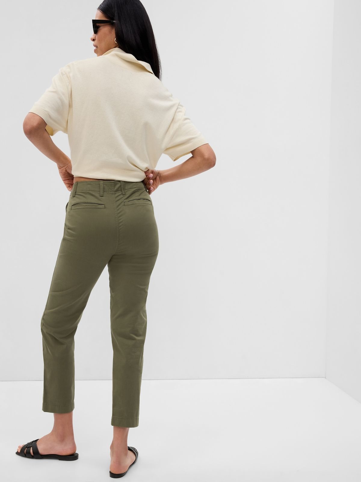 Mid Rise Downtown Khakis-541213005