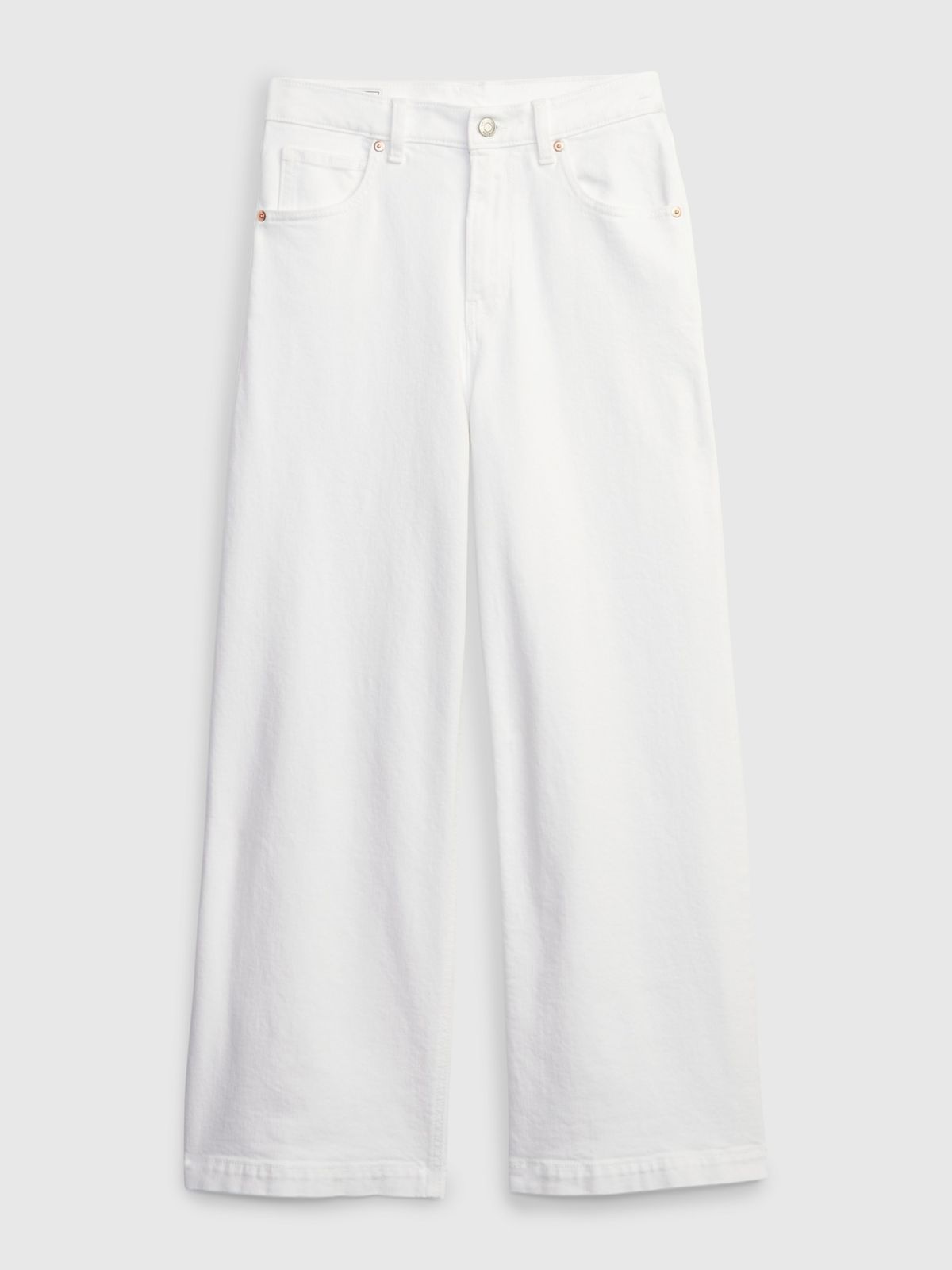 Μπεζ High Rise Stride Ankle Jean Παντελόνι με Washwell-570897000