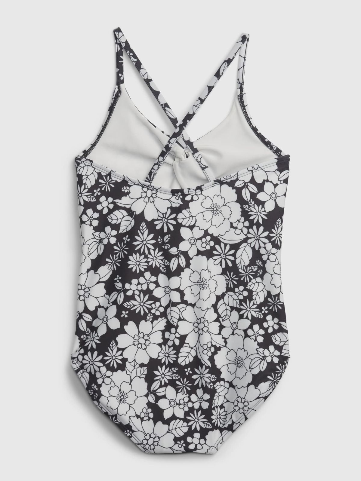 Kids 100% Recycled Twist-Front Swim One-Piece-600922000