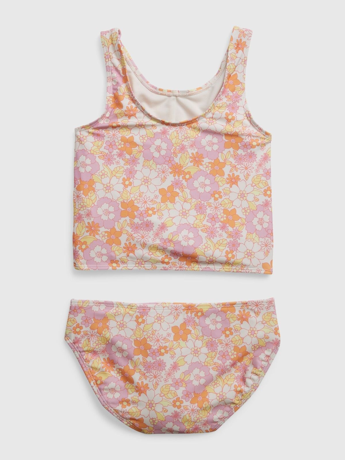Multi Παιδικό 100% Recycled Twist-Front Tankini Μαγιό Μπικίνι-600915000
