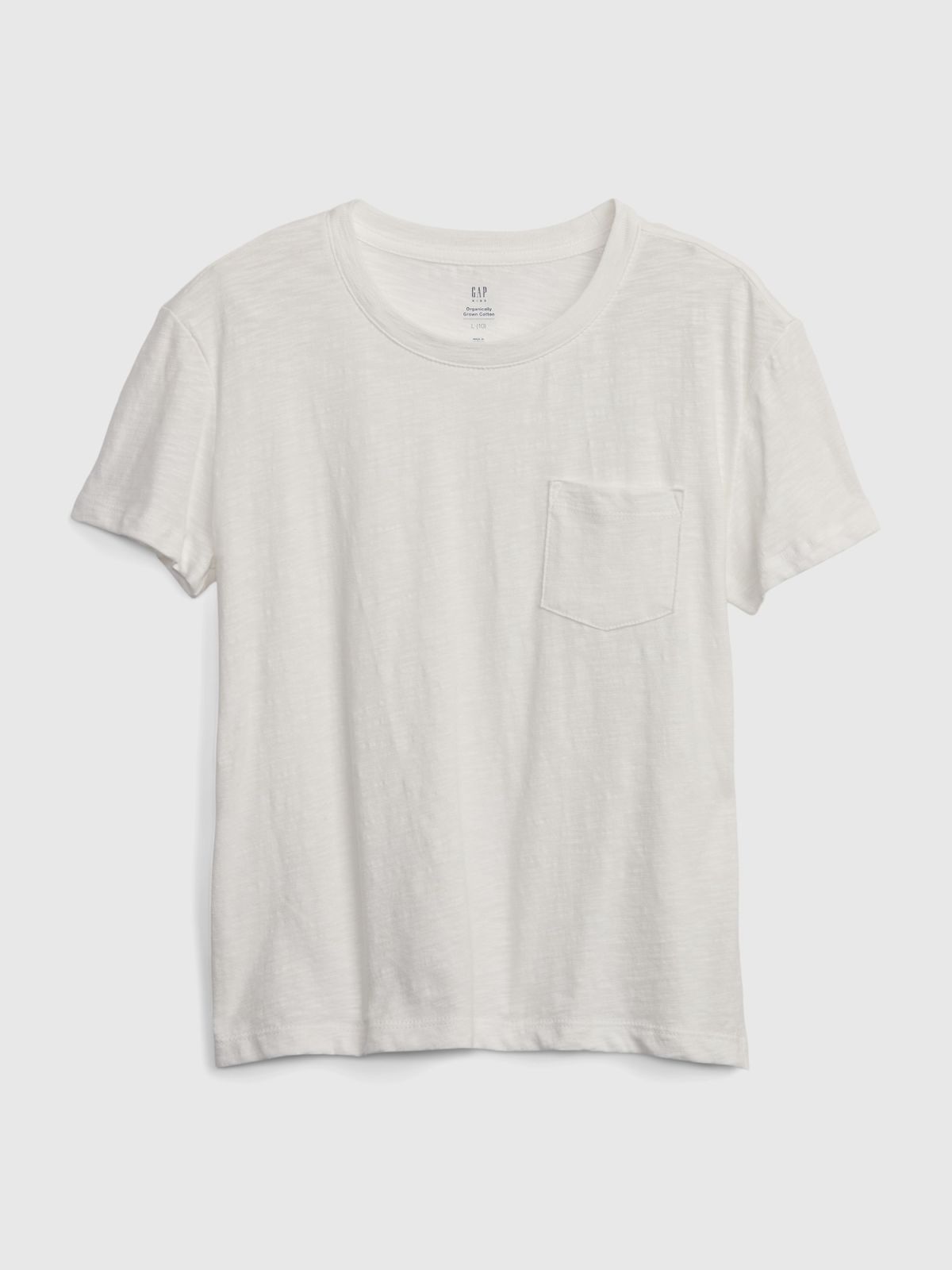 Kids Organic Cotton Pocket T-Shirt-601387004