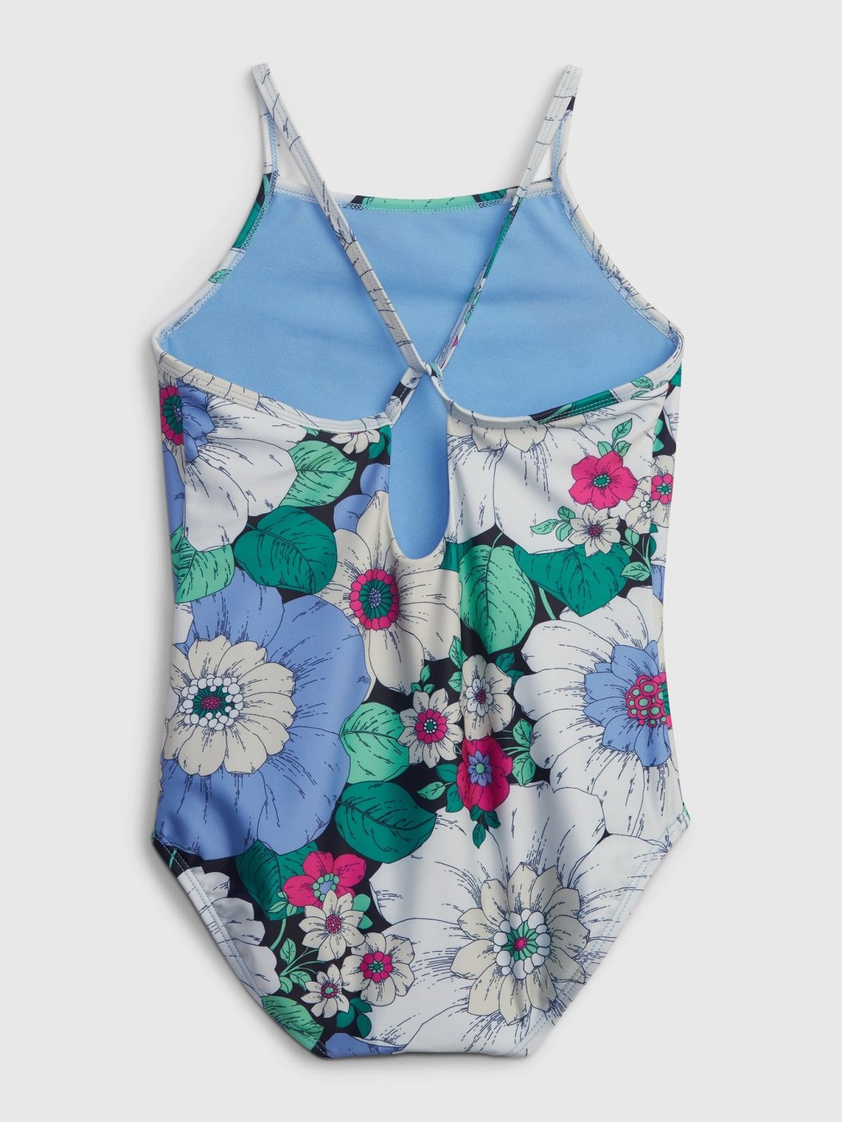 Kids 100% Recycled Print Swim One-Piece-600908000