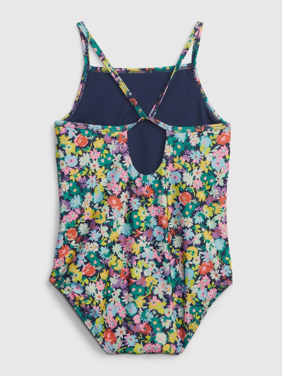 Kids 100% Recycled Print Swim One-Piece-600908001
