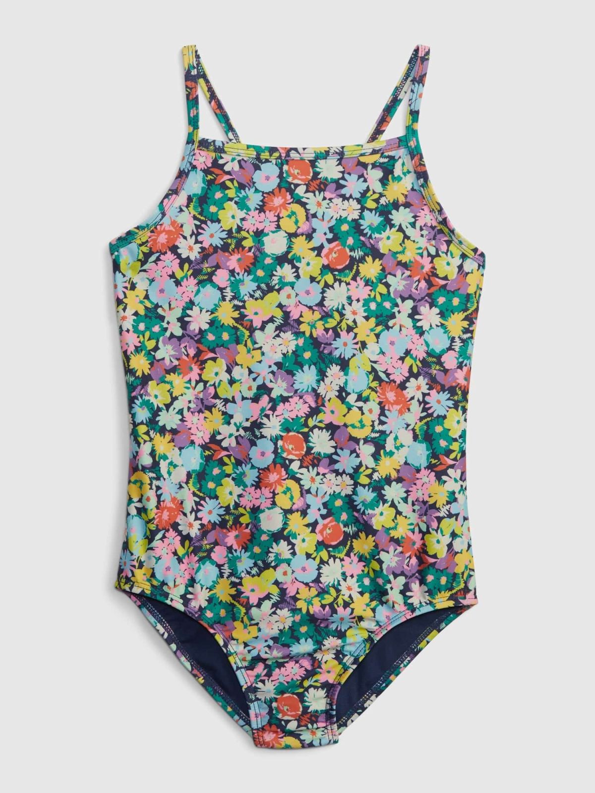 Kids 100% Recycled Print Swim One-Piece-600908001