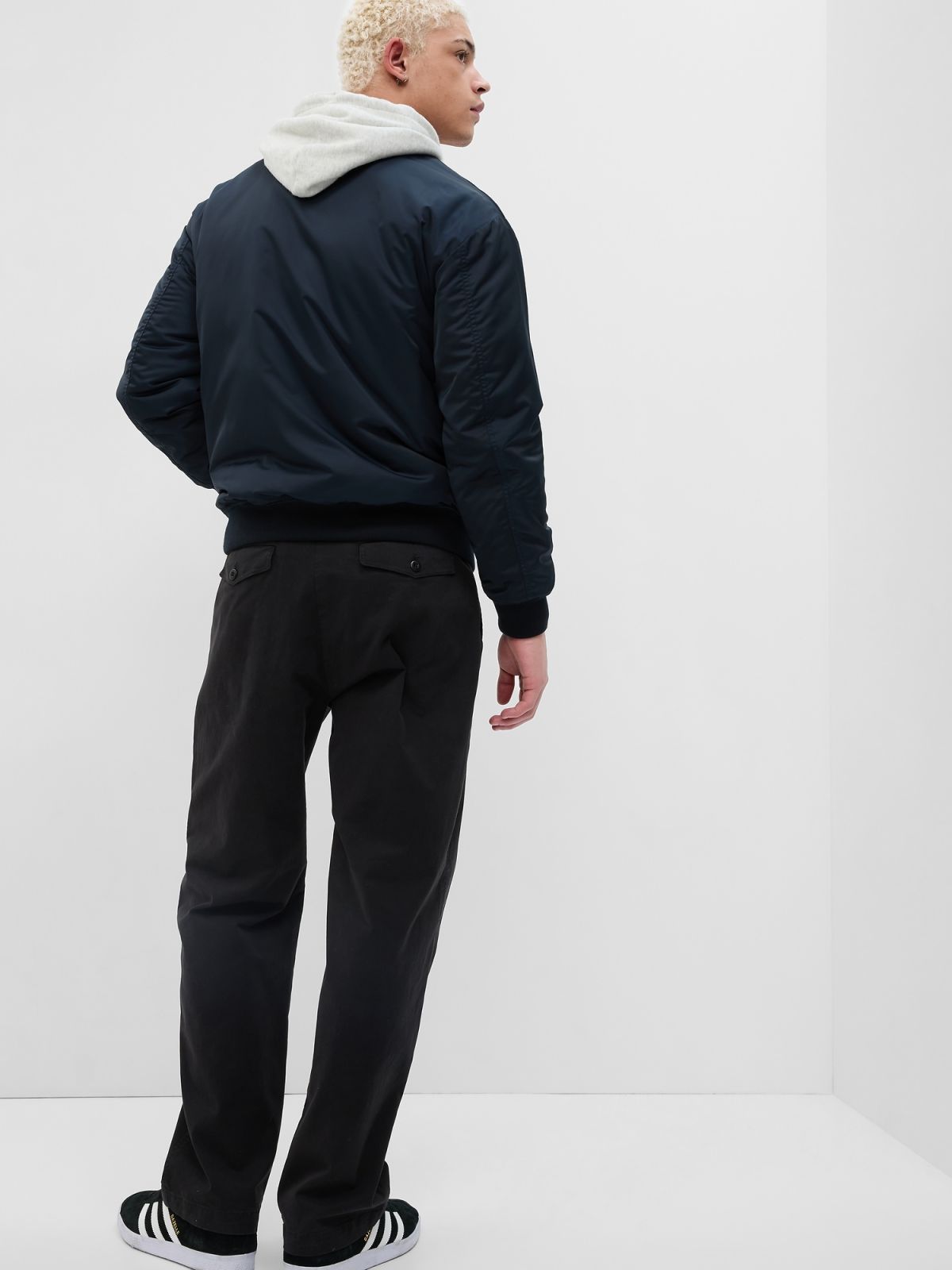 Μαύρο Modern Khakis σε 90s Loose Παντελόνι με Washwell-598213000