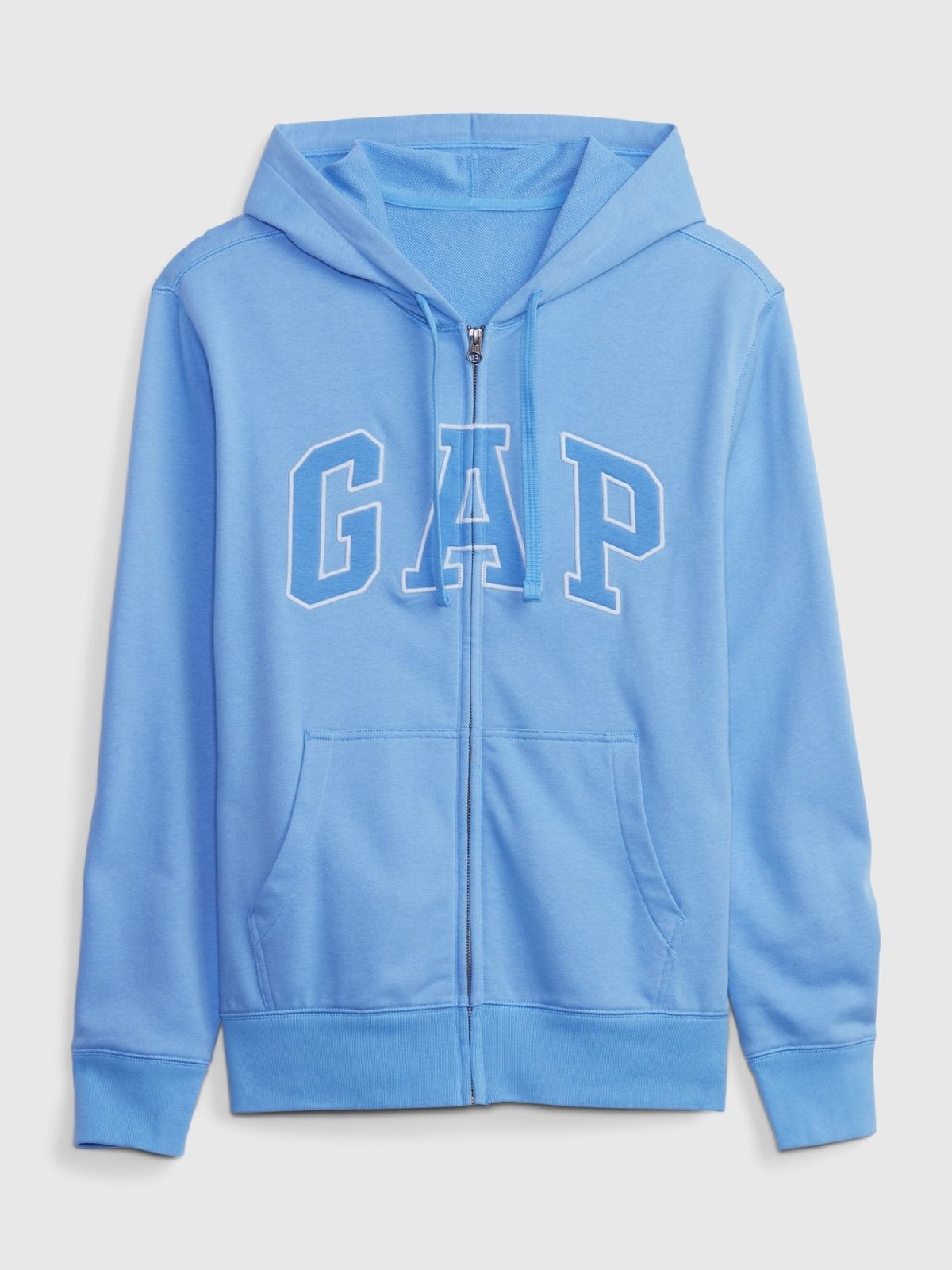 Μπλε Gap Arch Logo Ζακέτα Φούτερ Με Κουκούλα-490384040