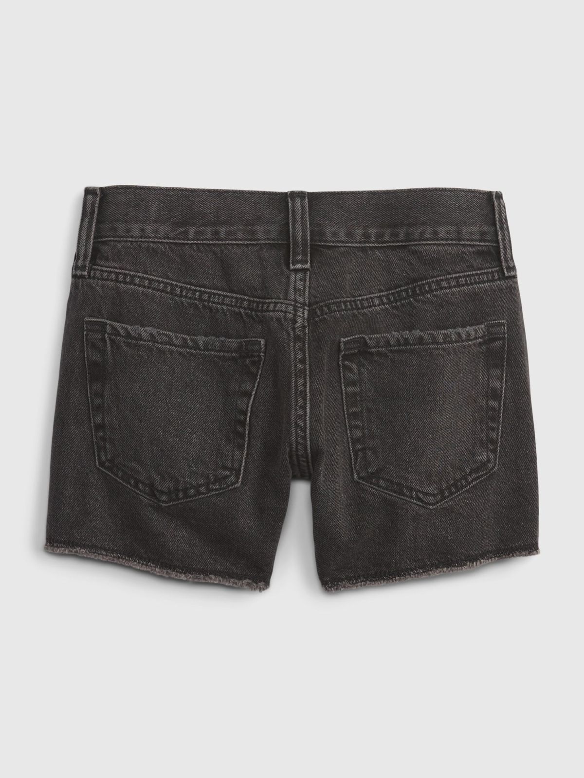 Μαύρο Παιδικό Low Stride Denim Σορτς με Washwell-601000000