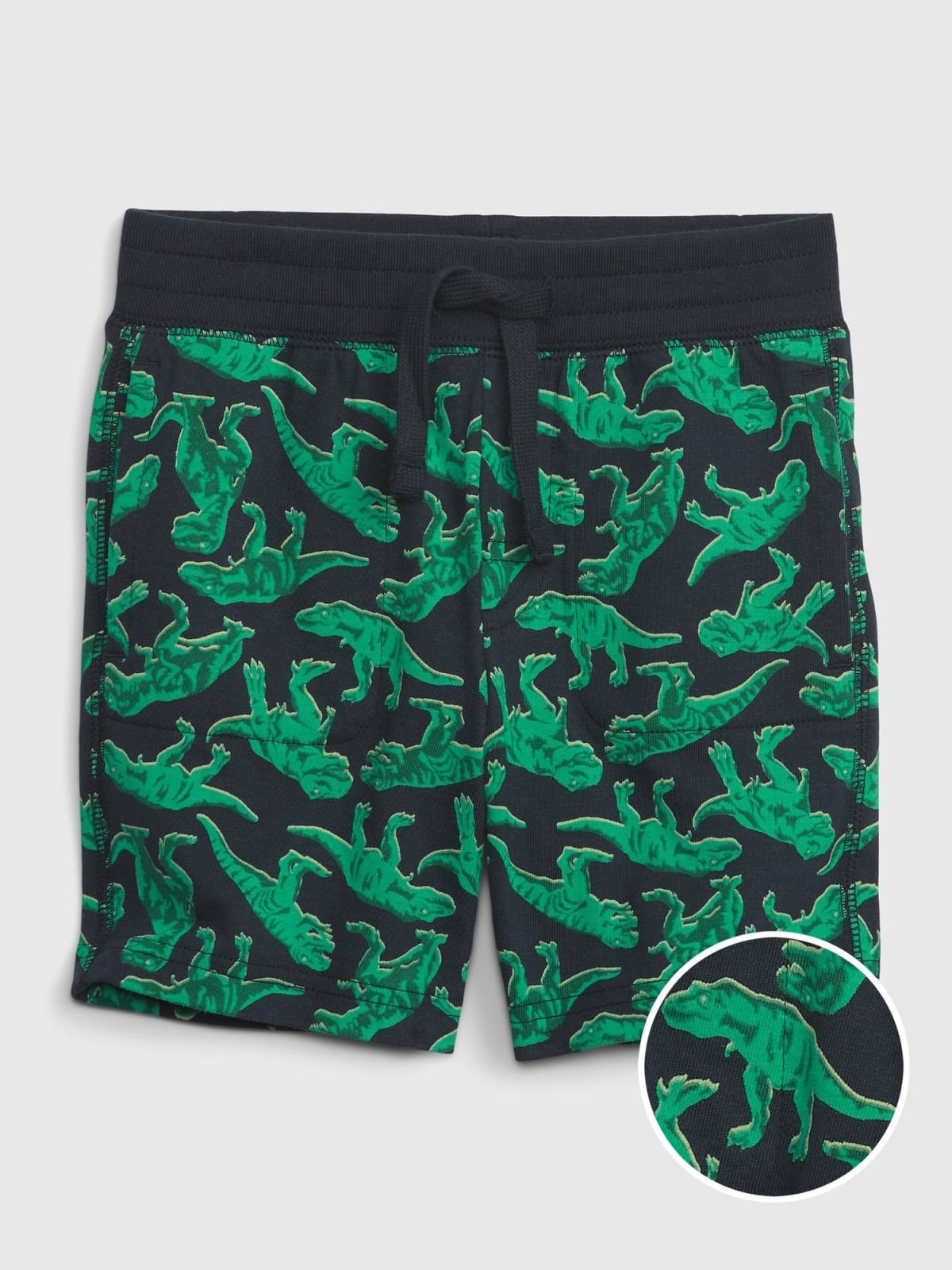 Μπλε Νηπιακό Mix and Match Printed Σορτς από 100% Οργανικό Βαμβάκι-824589012