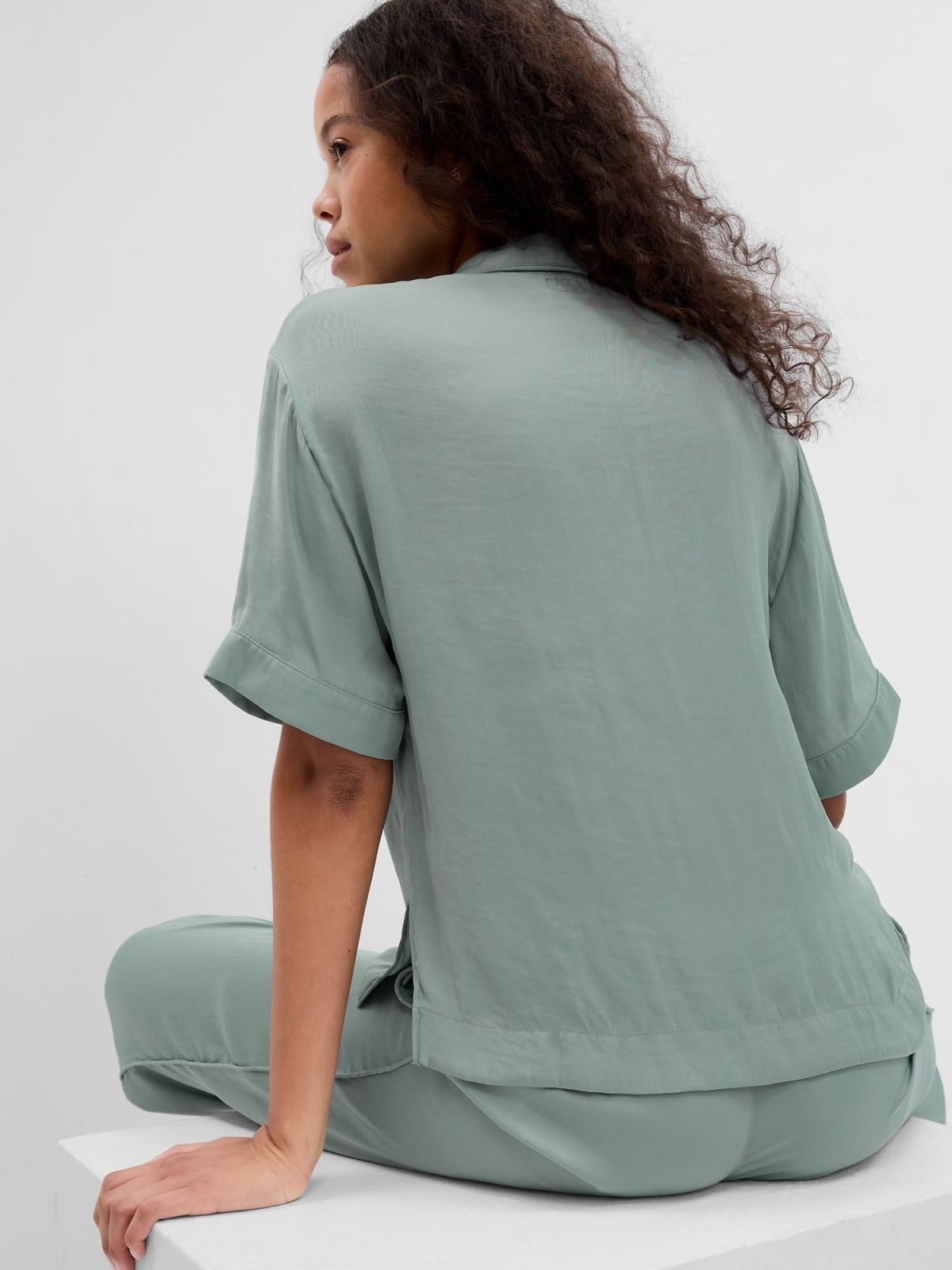 Satin PJ Πουκάμισο-540811008