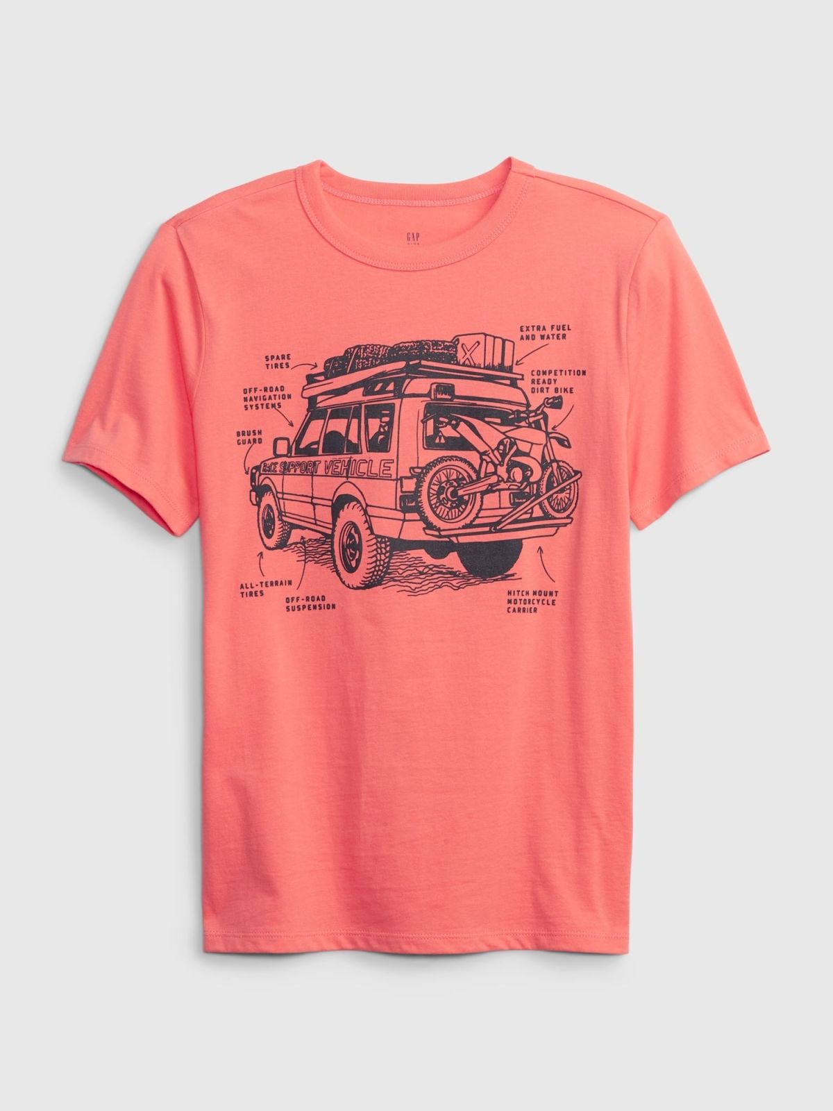 Kids Organic Cotton Graphic T-Shirt-593625002
