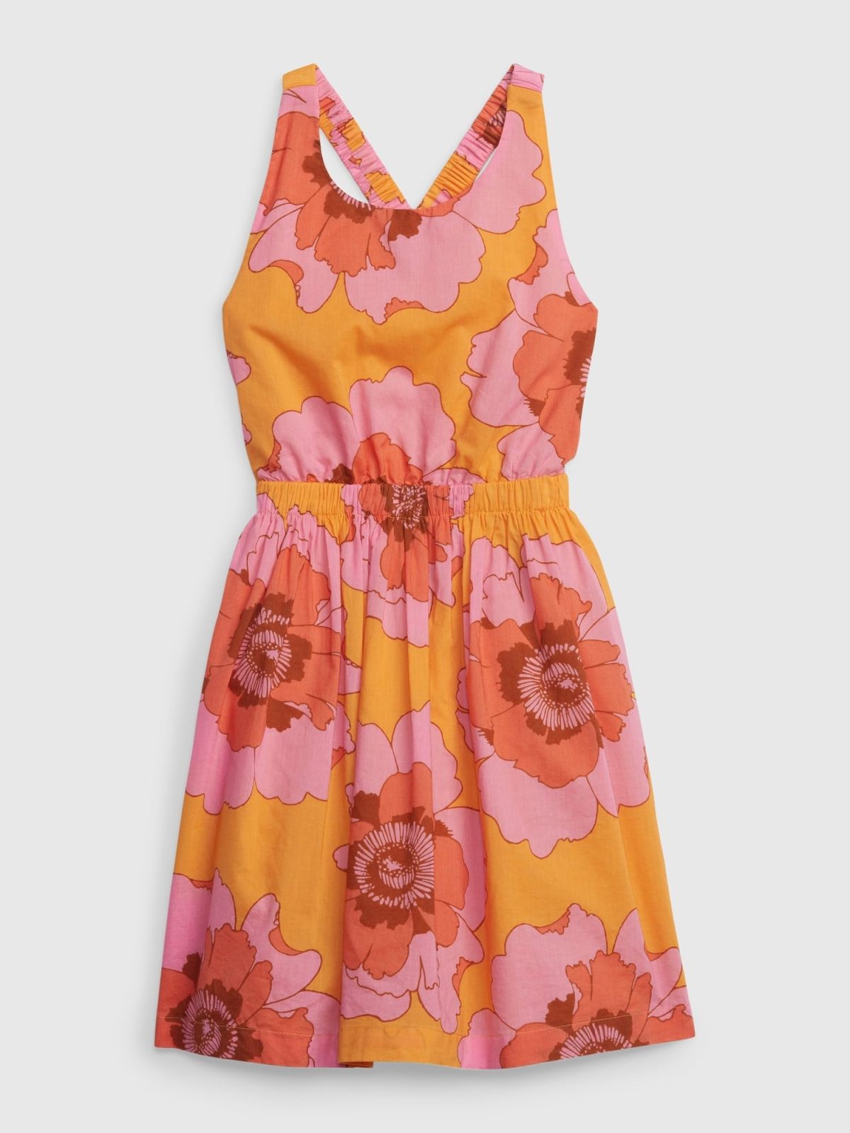 Multi Παιδικό Criss-Cross Cutout Φόρεμα-601112000