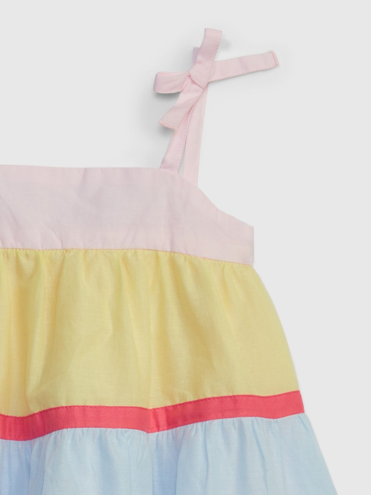 Multi Βρεφικό Colorblock Tiered Φόρεμα-669361000