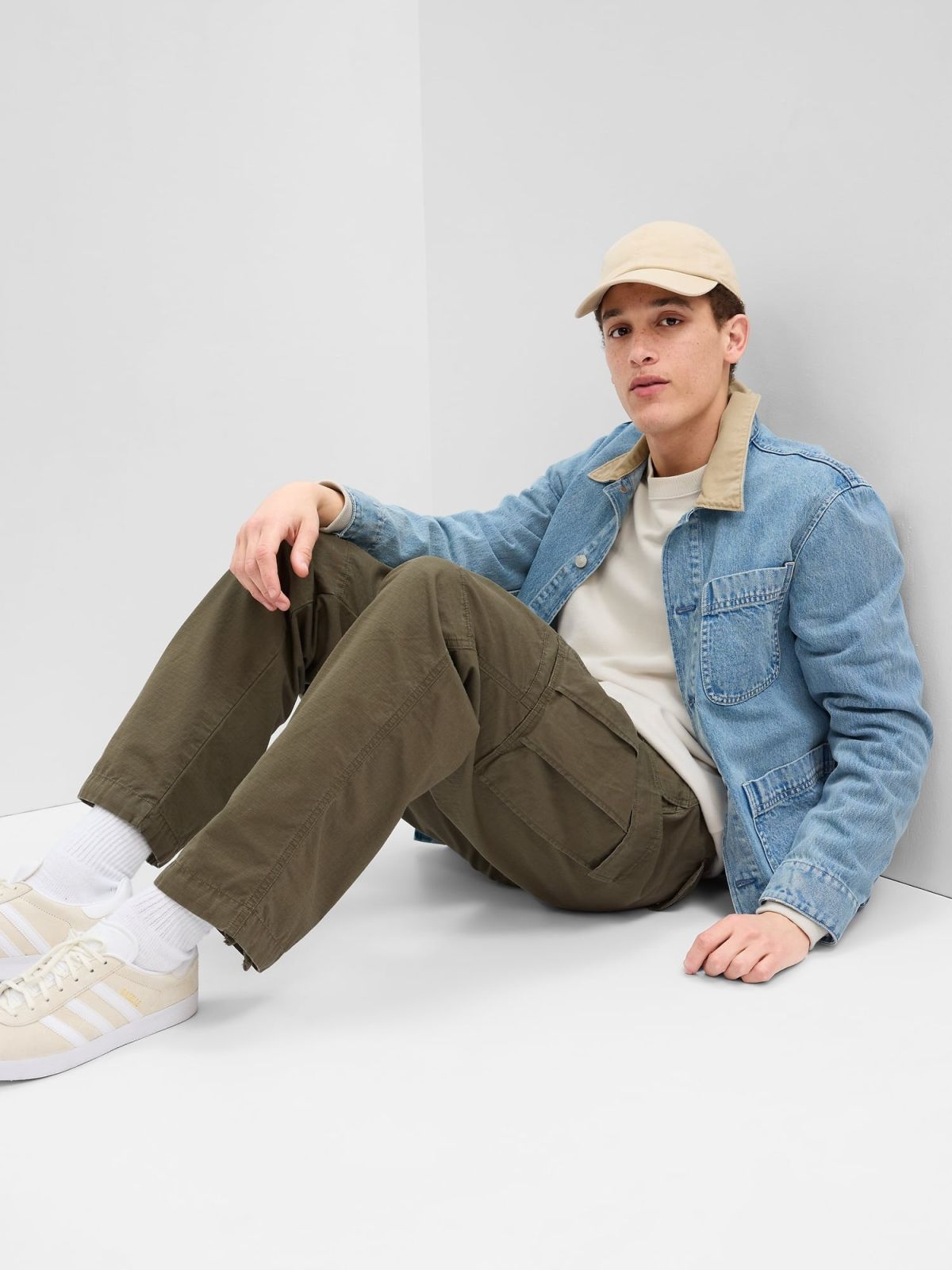 Πράσινο Lightweight Cargo Παντελόνι-598199000