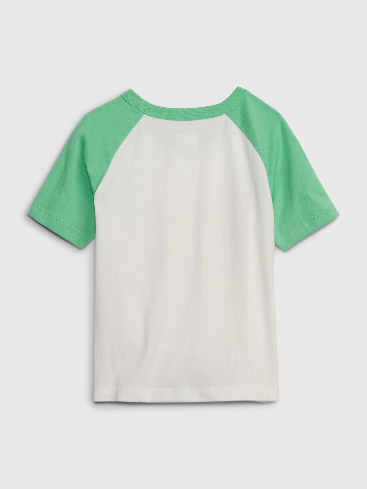 Άσπρη Νηπιακή Mix and Match Gap Logo Raglan Μπλούζα-595299000