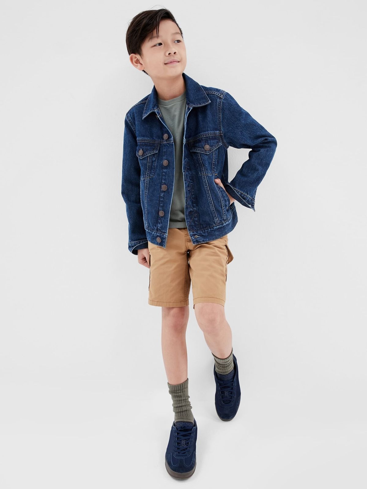 Kids Icon Denim Jacket-757287000