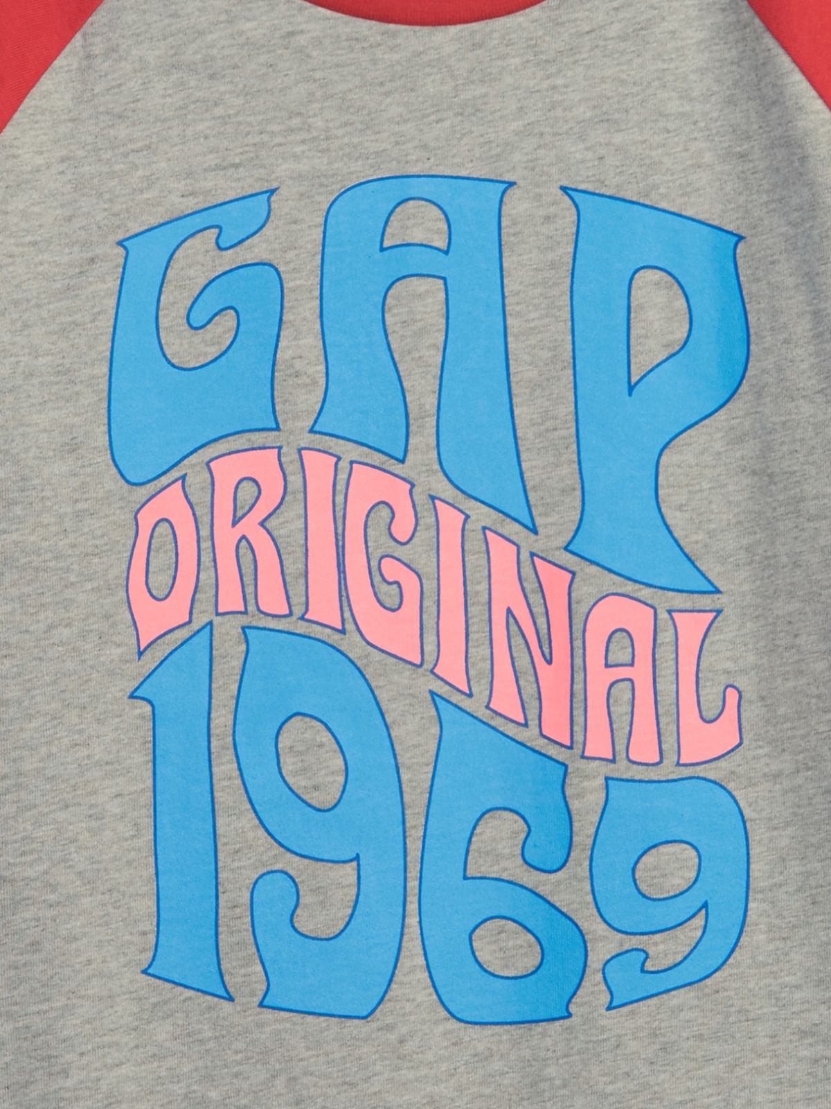 Παιδική Gap 1969 Logo Raglan Μπλούζα-636386000