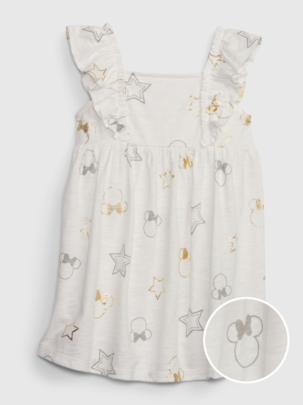 Multi babyGap | Disney Minnie Mouse Flutter Sleeve Φόρεμα-662513000