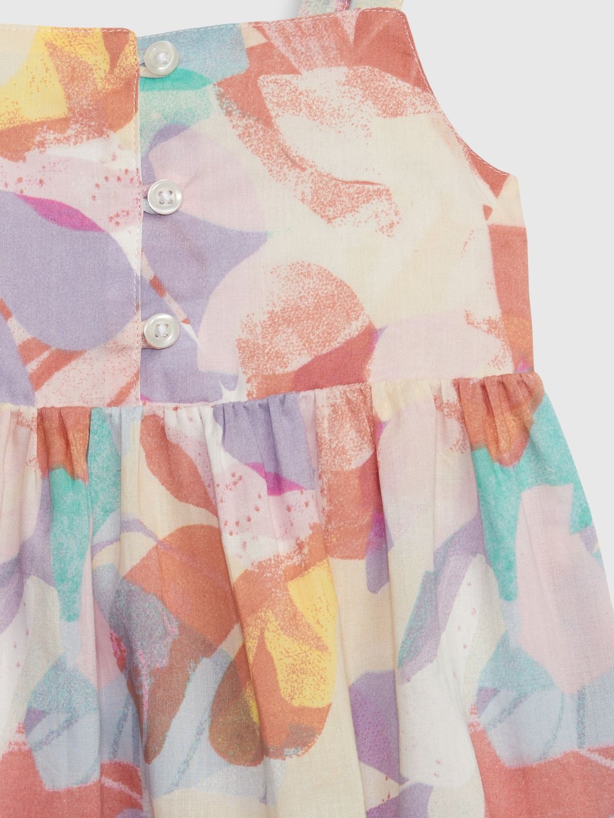 Multi Νηπιακή Floral Peplum Αμάνικη Μπλούζα-670598000