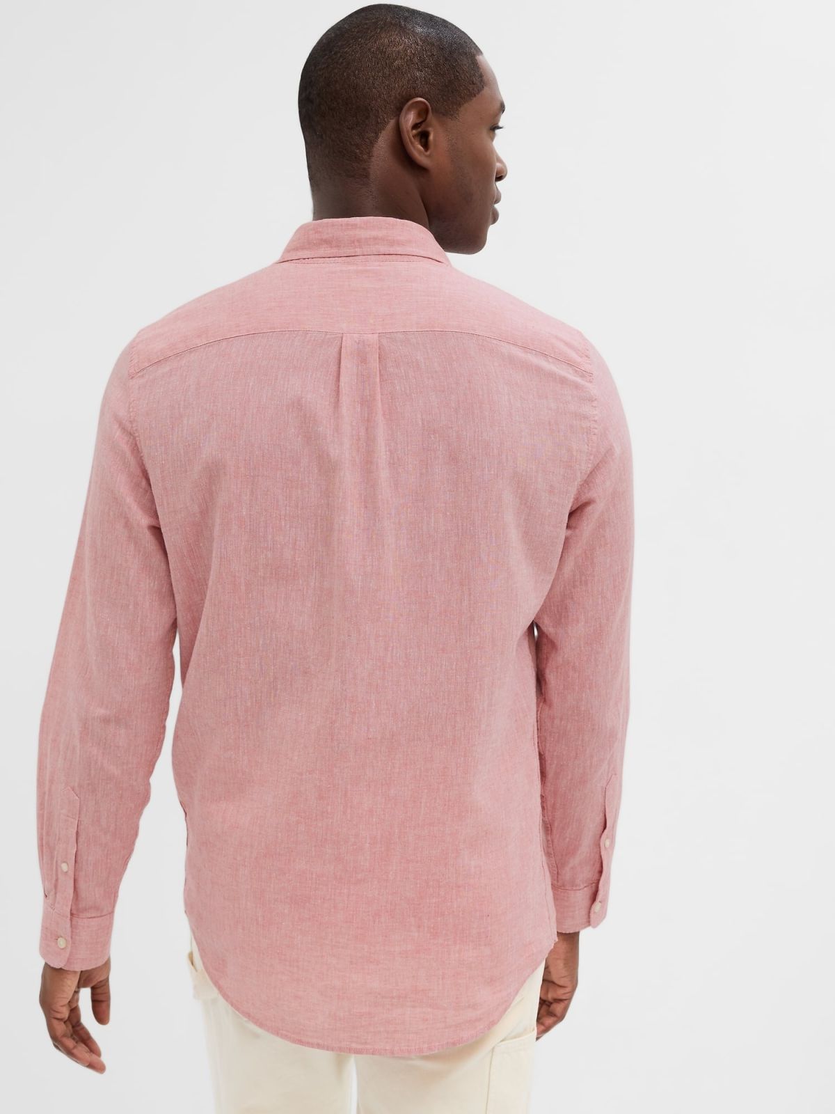 Λινό Πουκάμισο σε Standard Fit-608501003