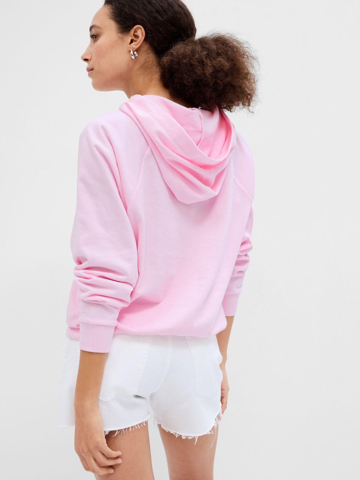 Ροζ Vintage Soft Capsule Logo Boyfriend Φούτερ-616948000
