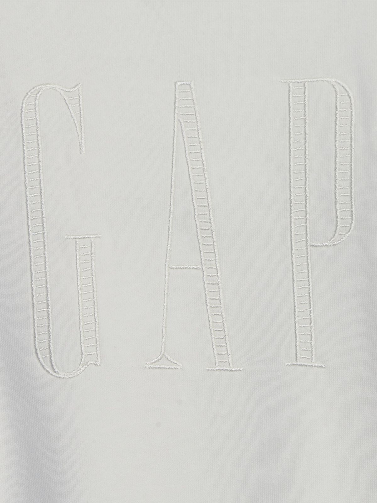 Άσπρο Νηπιακό Puff Sleeve Gap Logo Φόρεμα-712896000
