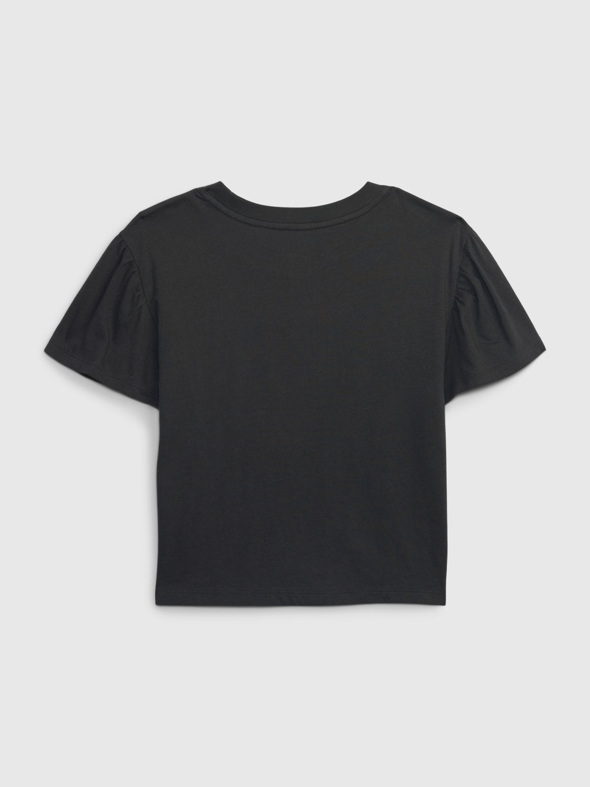 Γκρι Παιδική Gap Logo Flutter Sleeve Μπλούζα-710431001