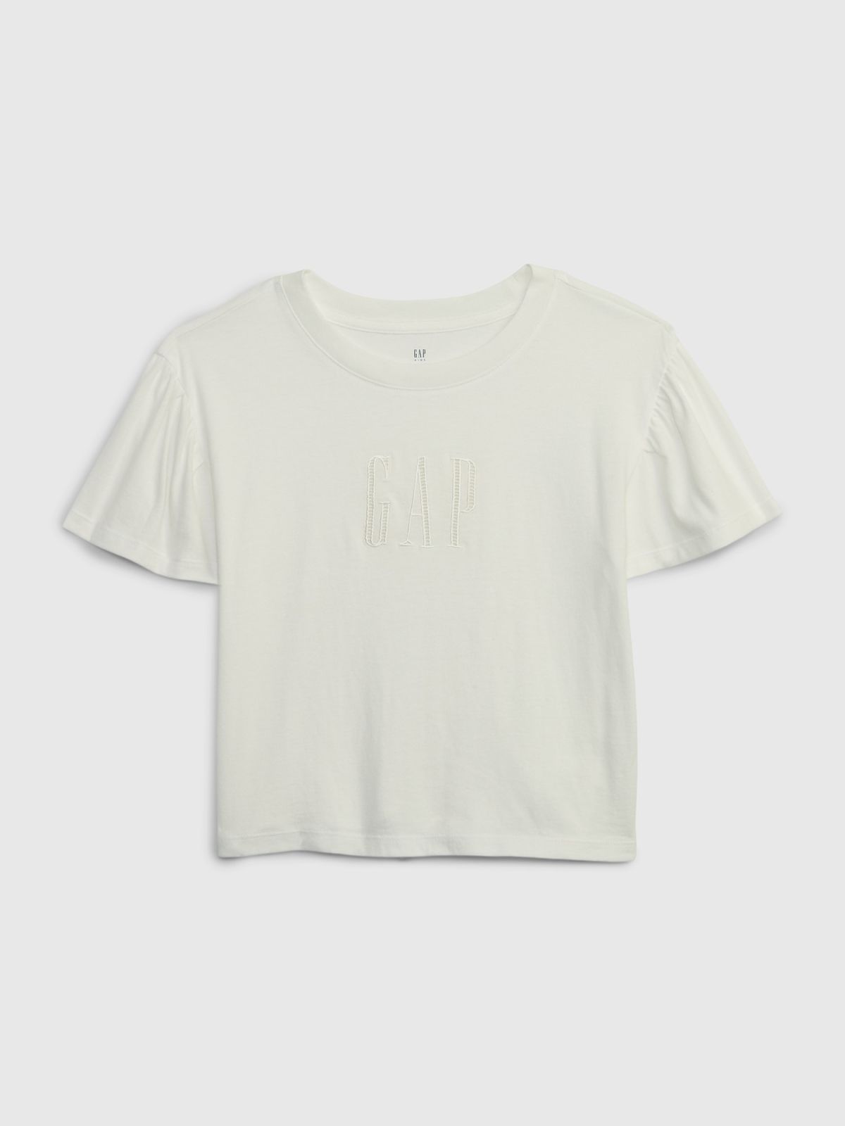 Kids Gap Logo Flutter Sleeve T-Shirt-710431002
