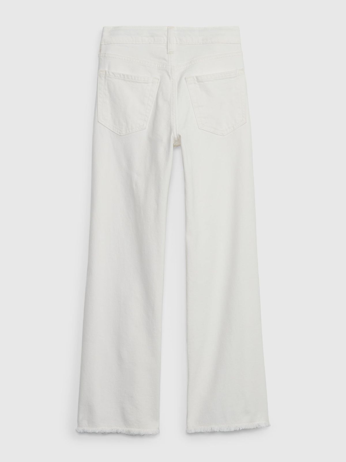 Άσπρο Παιδικό Low Stride Jean Παντελόνι με Washwell-601053000