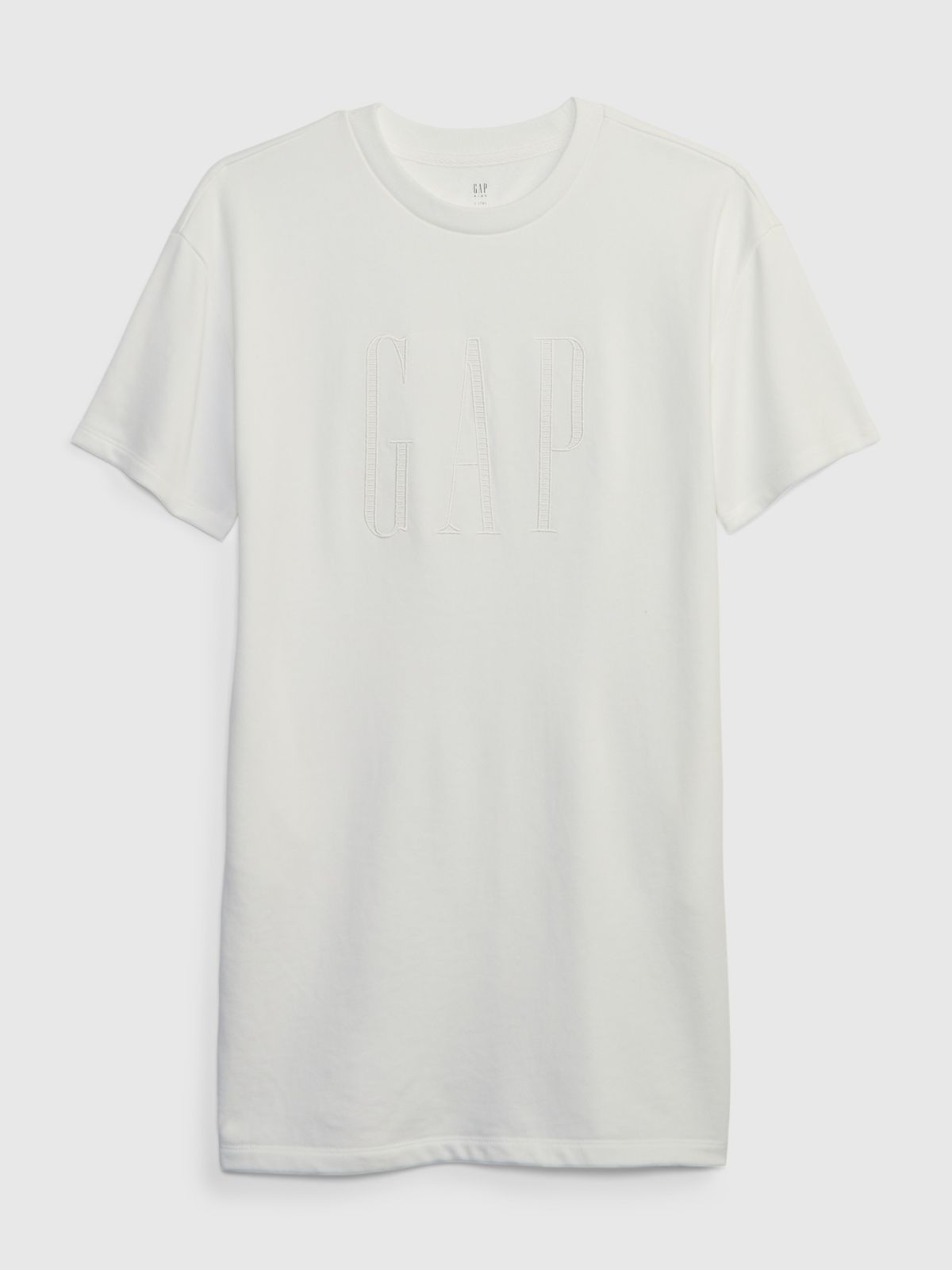 Άσπρο Παιδικό Gap Logo T-Shirt Φορέμα-637022001