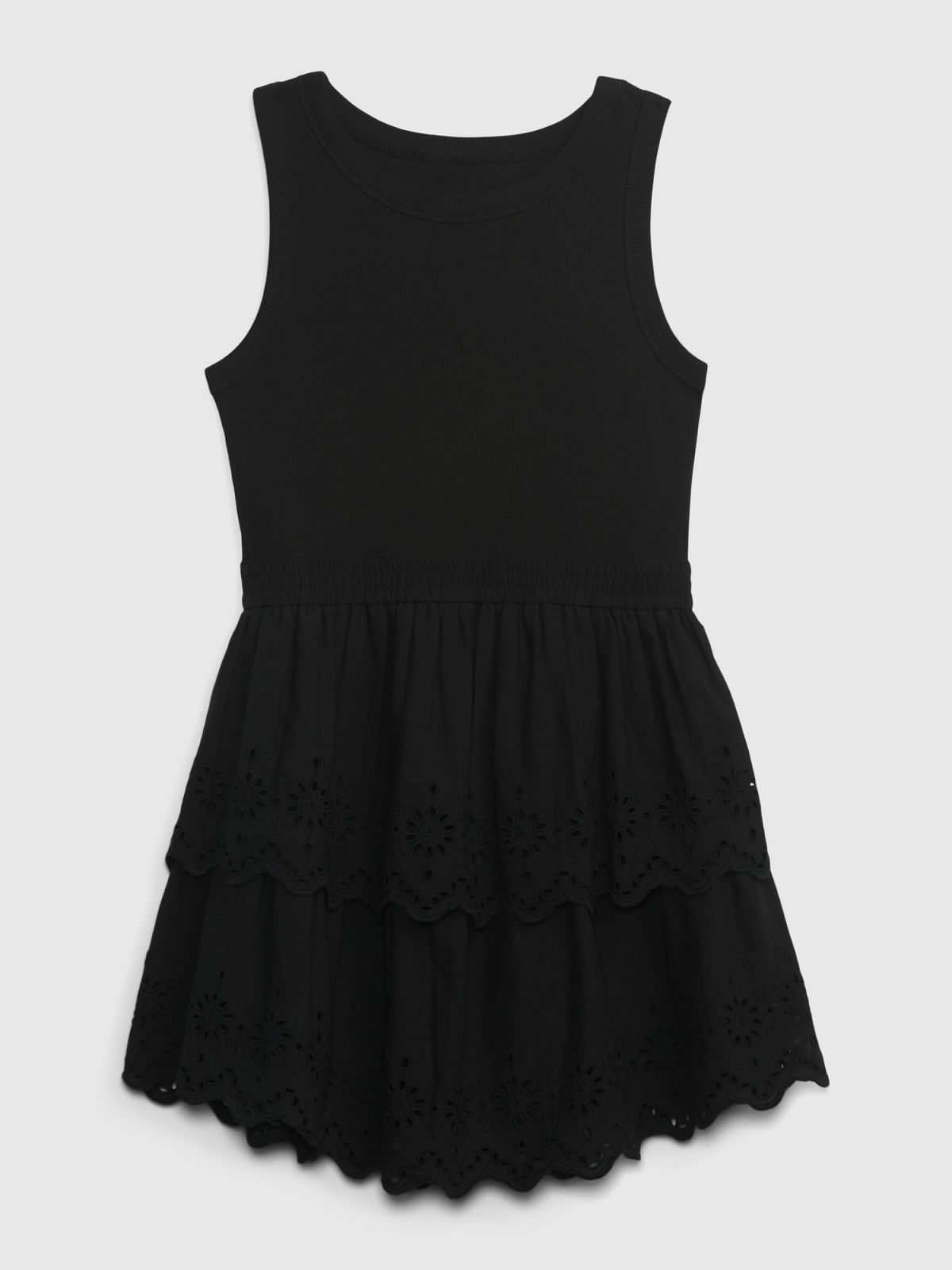 Multi Παιδικό Eyelet Tiered Φόρεμα-664429000