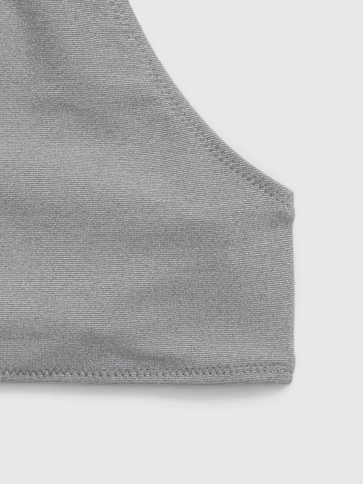 Γκρι Παιδικό High-Neck Μαγιό Μπικίνι-714348000