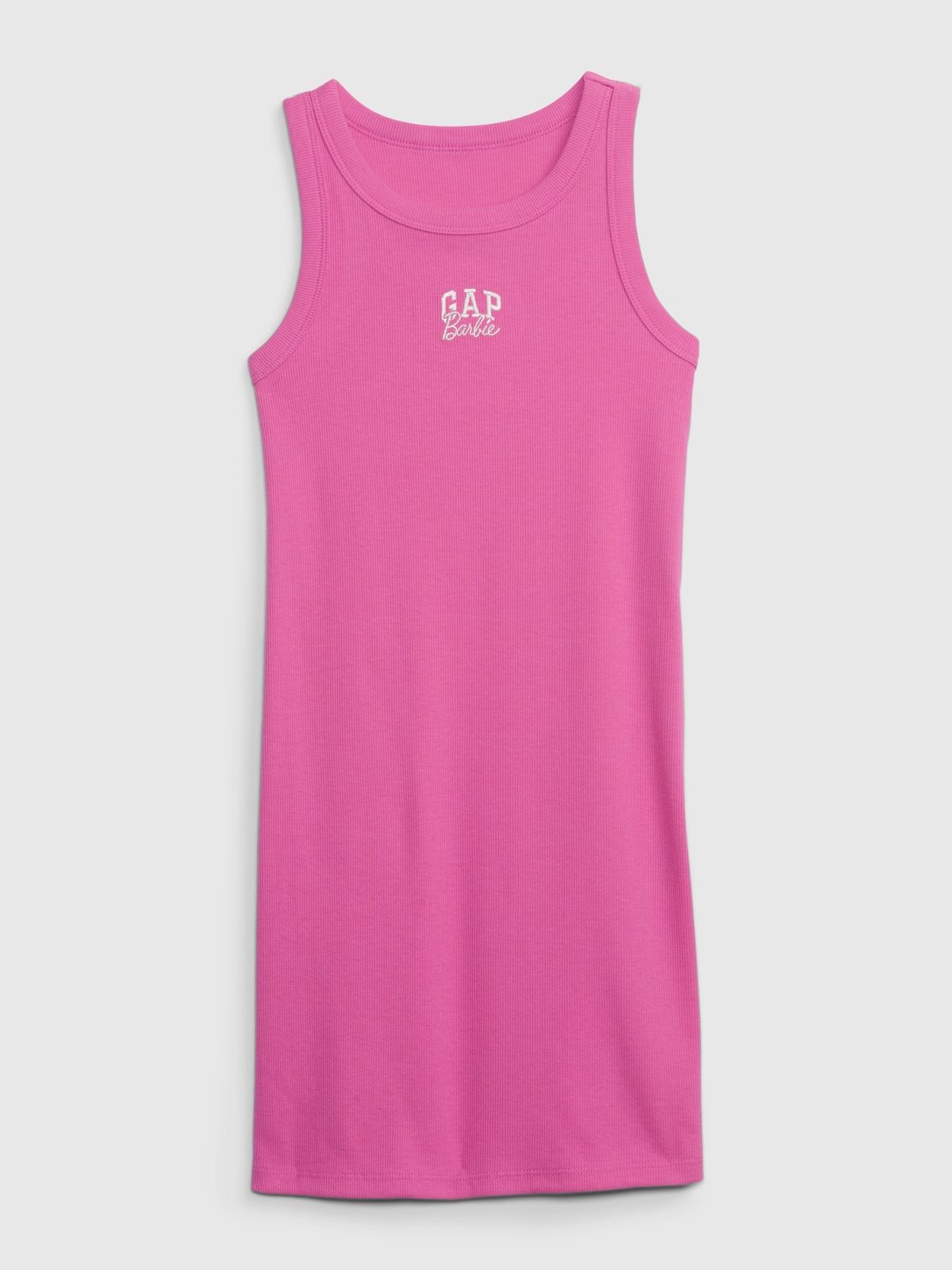 Ροζ Gap × Barbie™ Παιδικό Arch Logo Rib Tank Φόρεμα-664430000