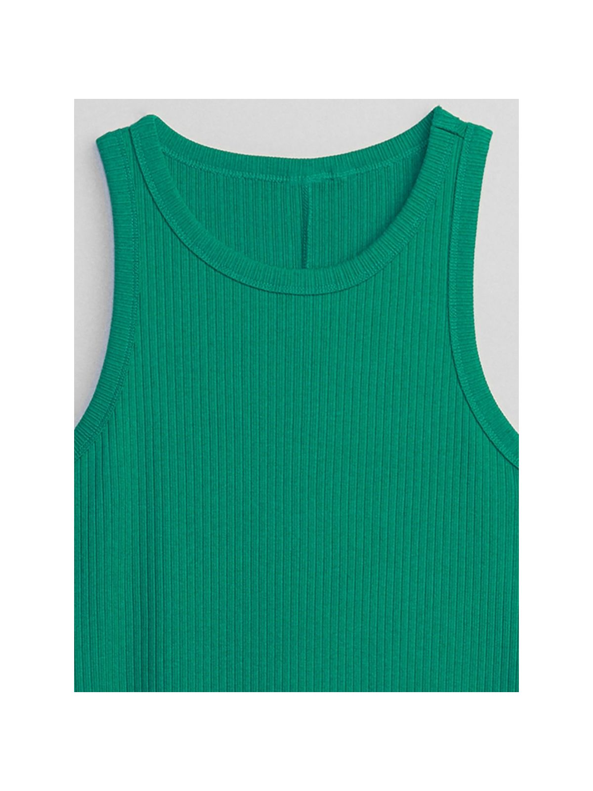 Ribbed Tank Midi Φόρεμα-635651001
