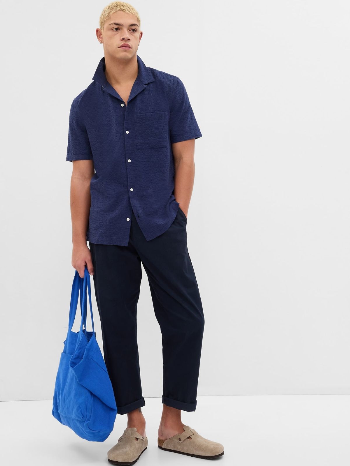 Seersucker Vacay Shirt-632962000