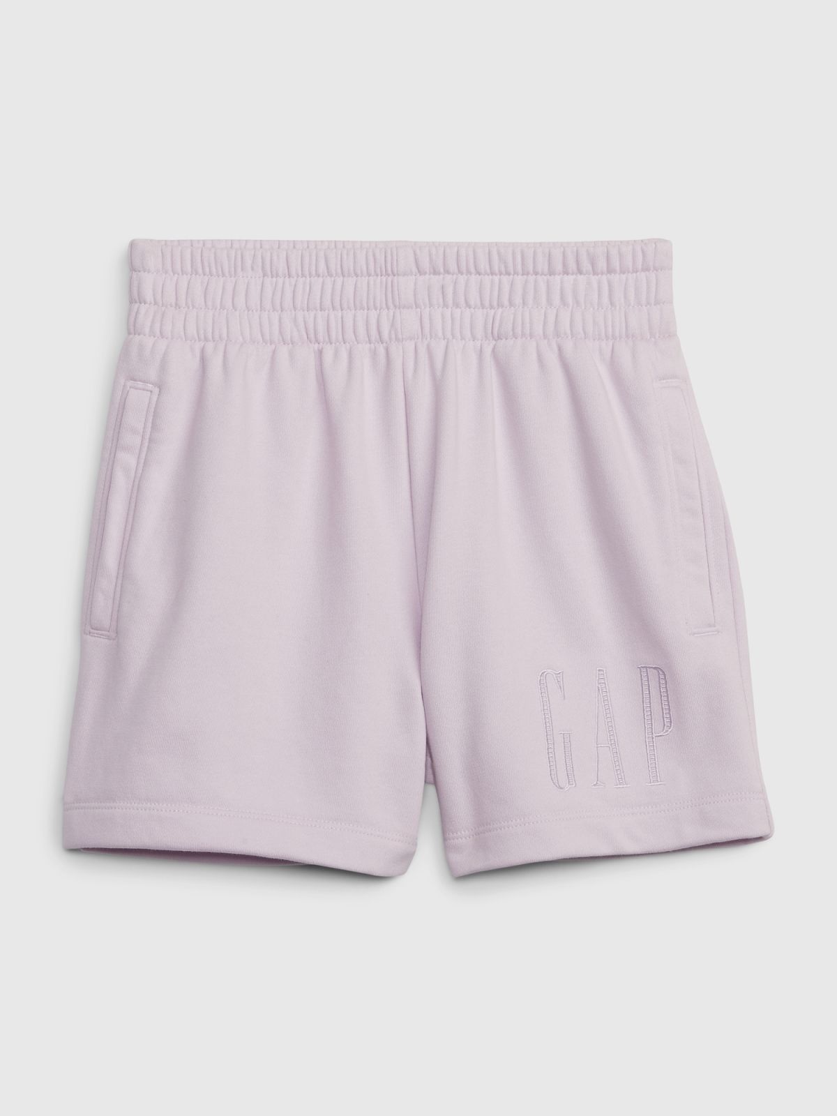 Μωβ Παιδικό Gap Logo Sweat Σορτς-664508000