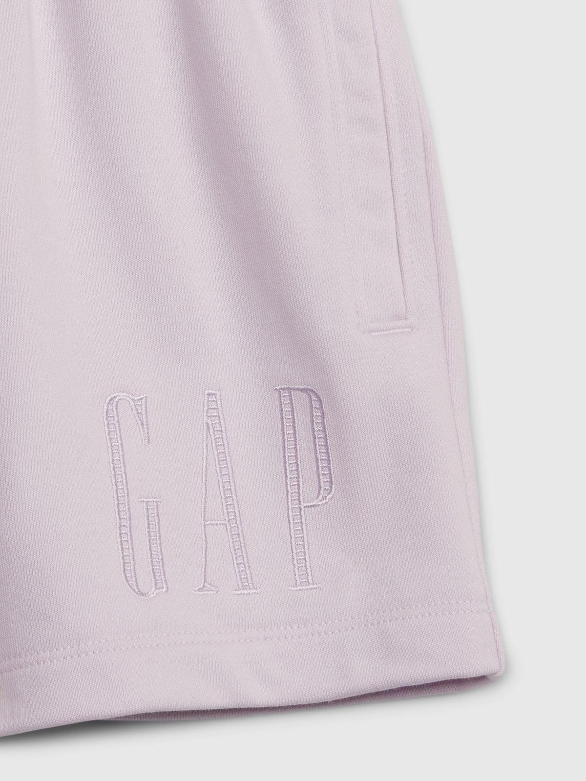 Μωβ Παιδικό Gap Logo Sweat Σορτς-664508000