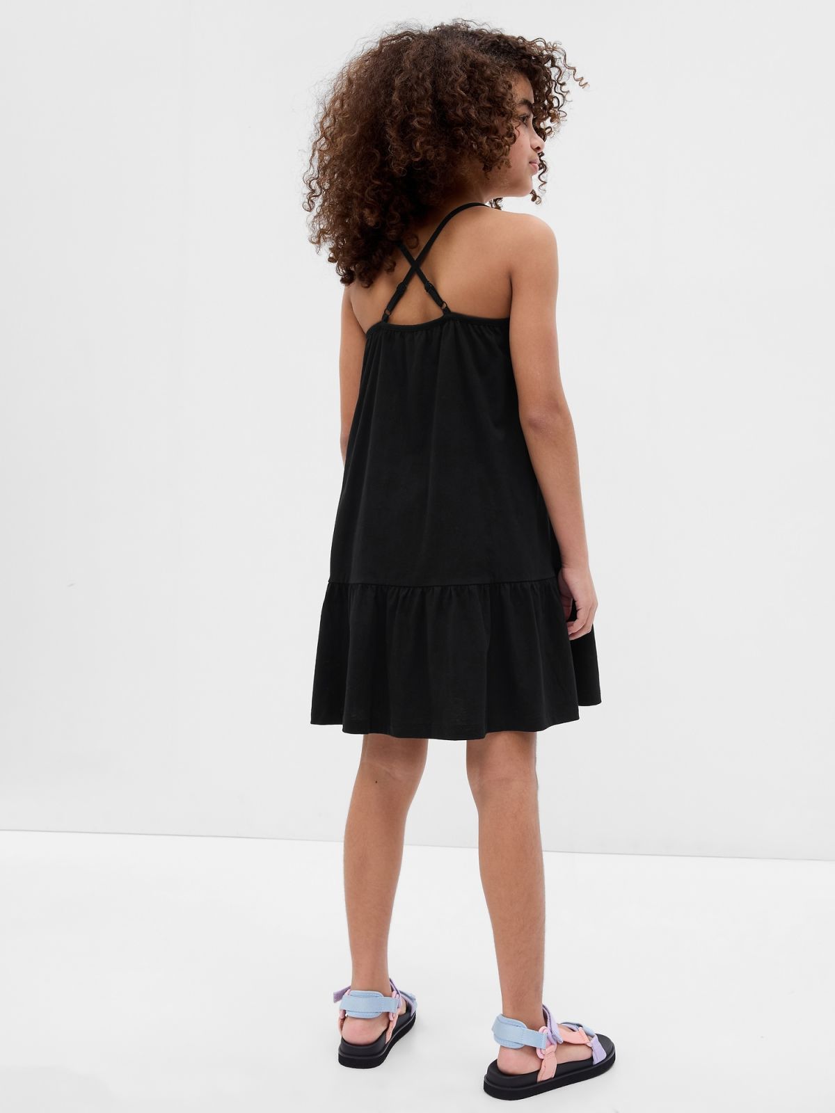 Multi Παιδικό Criss-Cross Tiered Φόρεμα-600907000